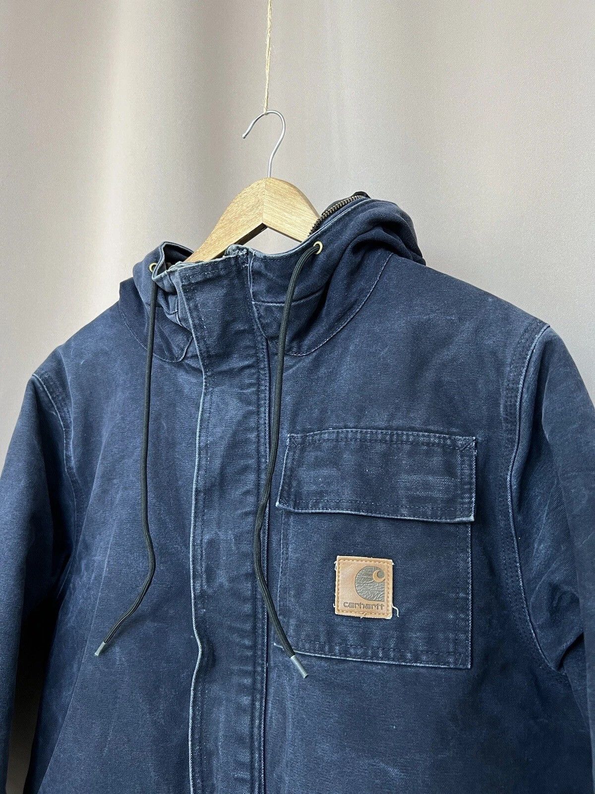 Carhartt Carhartt Siberian Parka Coat Mens M Padded Navy Blue Vintage Size US M / EU 48-50 / 2 - 7 Thumbnail