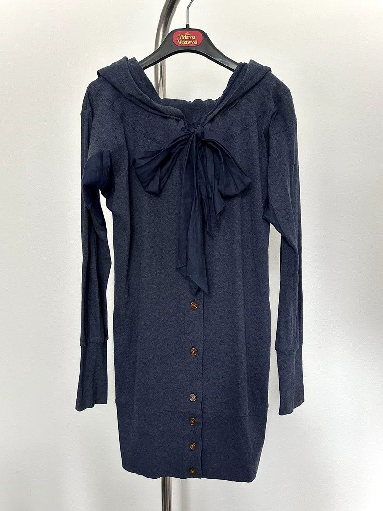 Vivienne Westwood Vivienne Westwood Vintage Hooded Cardigan Dress - dmc Size US M / EU 48-50 / 2 - 1 Thumbnail