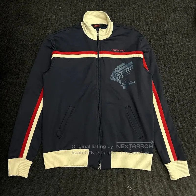 Versace Versace Sport Blue Long Sleeve Jacket . Size US L / EU 52-54 / 3 - 1 Thumbnail
