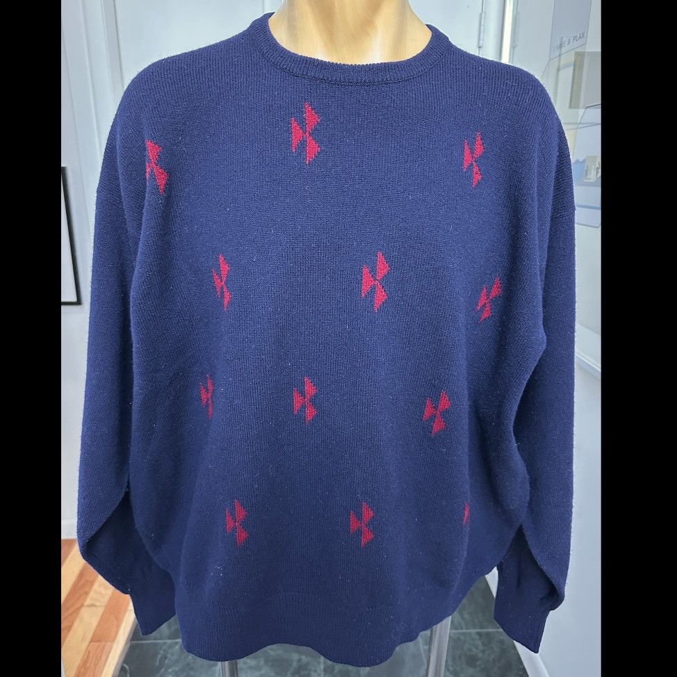 Other VINTAGE 1980s BRAEMAR LAMBSWOOL SWEATER MADE IN SCOTLAND XXL Size US XXL / EU 58 / 5 - 1 Thumbnail