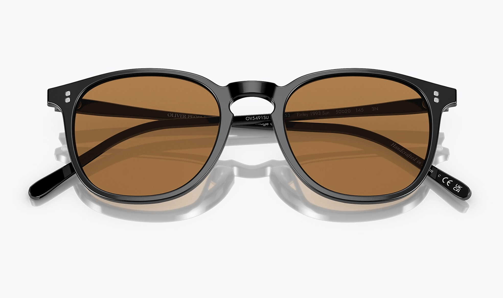Oliver Peoples Finley 1993 Sun - Black & Cognac Size ONE SIZE - 5 Thumbnail