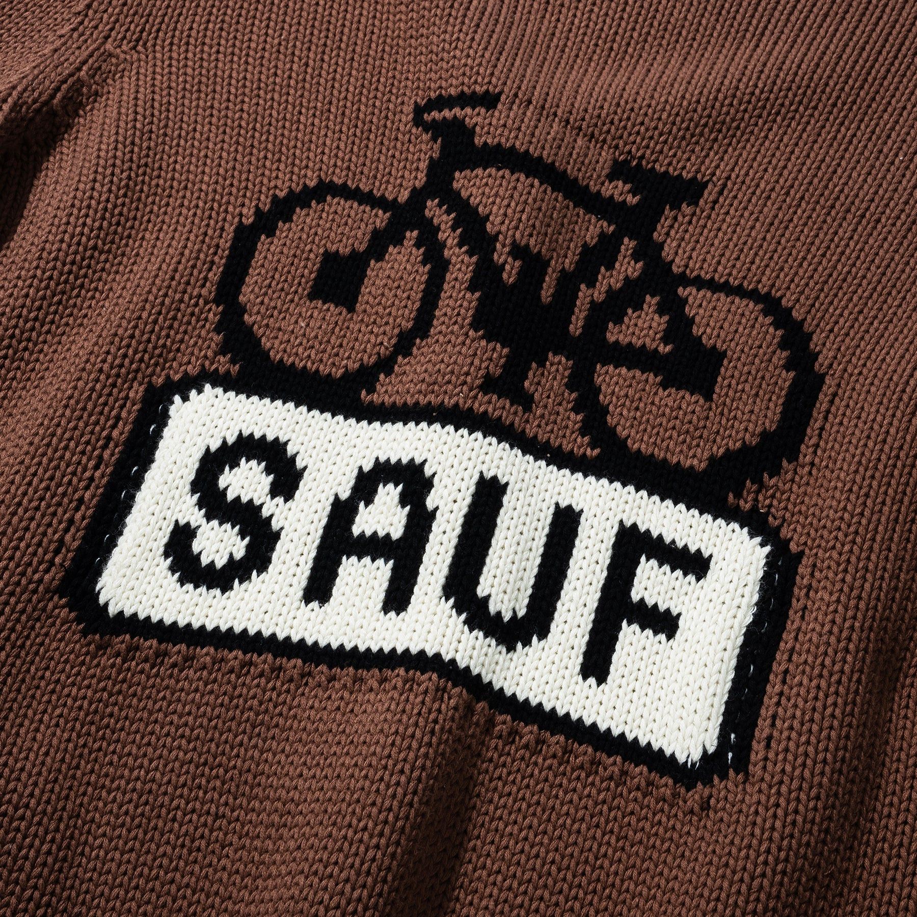 Golf le Fleur SAUF Sweater Brown Size US L / EU 52-54 / 3 - 3 Thumbnail