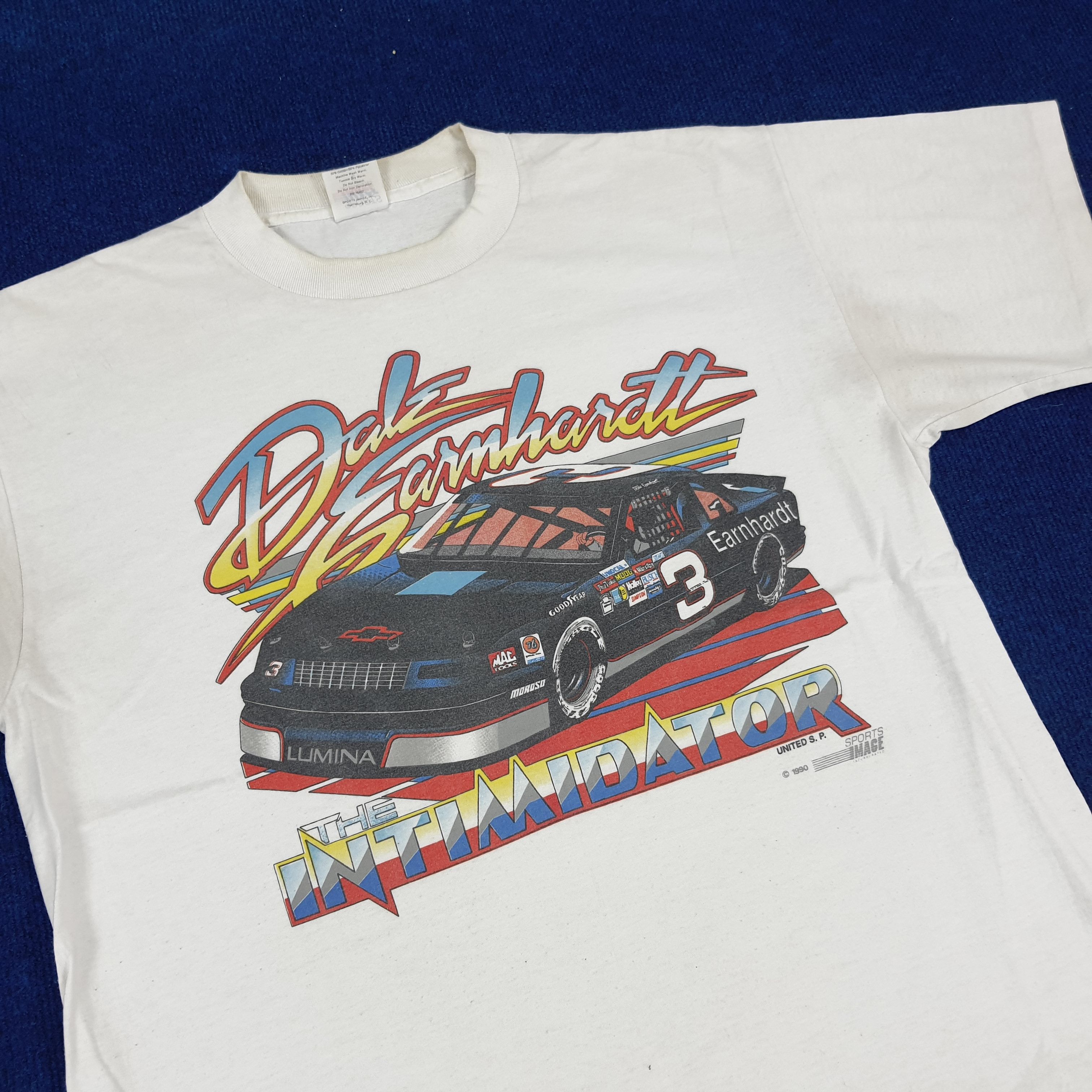 Vintage Vintage Dale Earnhardt American Motorsports Racing T-shirt Size US L / EU 52-54 / 3 - 2 Thumbnail