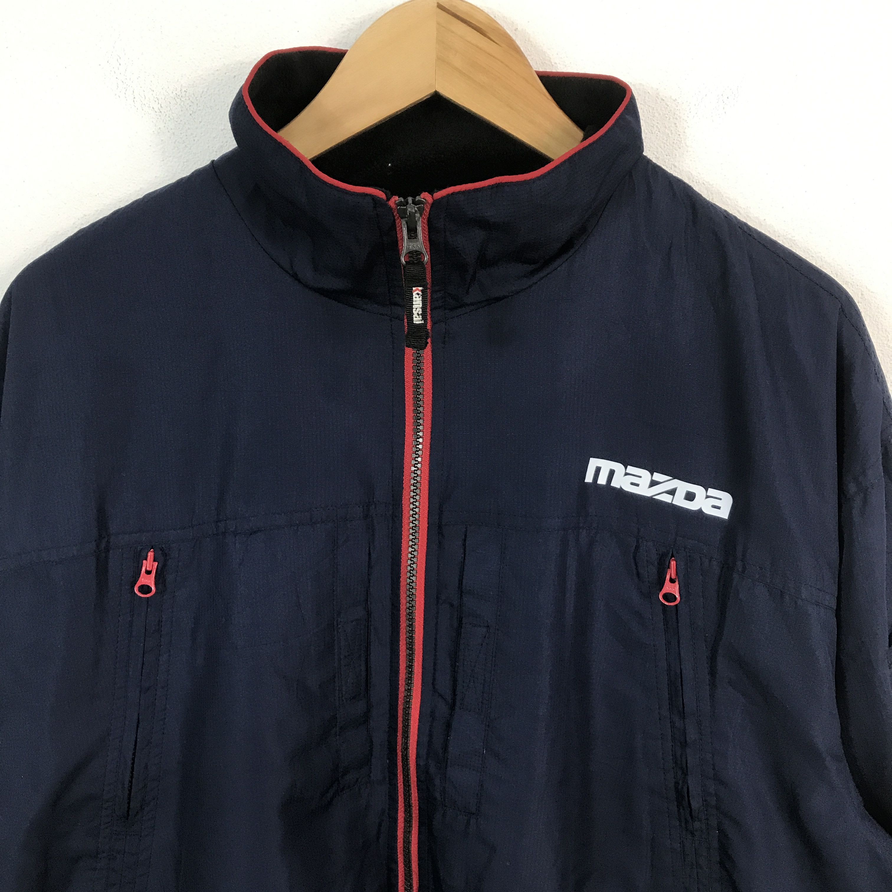 Japanese Brand × Sports Specialties kansai x Mazda motorsport windbreaker jacket Size US XL / EU 56 / 4 - 3 Thumbnail