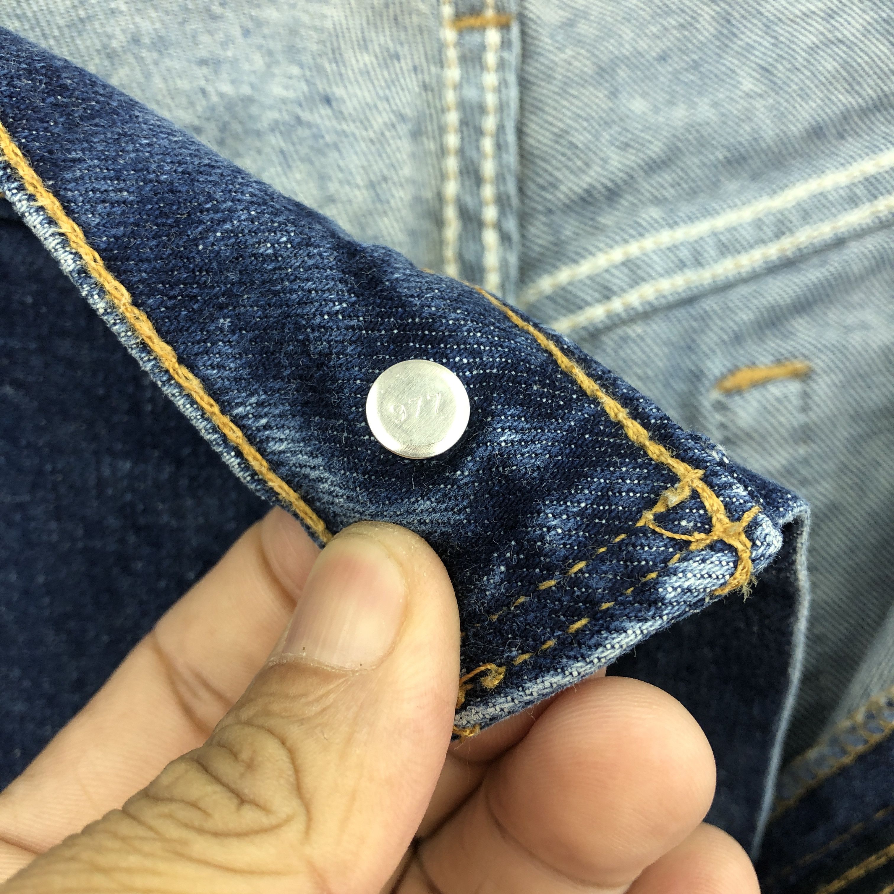 Levi's Vintage Levis Bell Bottom Jeans Levi's Flare Blue Wash Denim Size US 30 / EU 46 - 7 Thumbnail