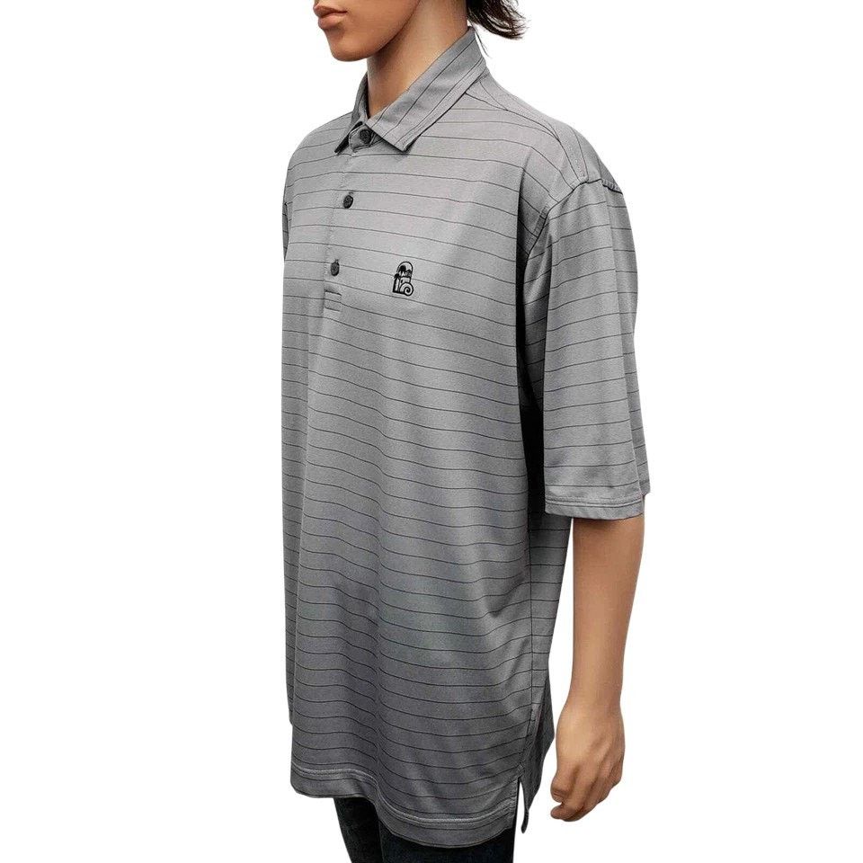 Footjoy Footjoy FJ Golf Performance Polo Shirt Striped Logo Size US XL / EU 56 / 4 - 6 Thumbnail