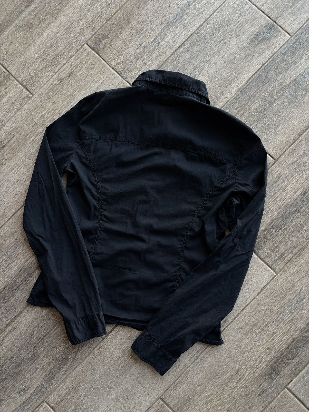 Dolce & Gabbana Archive Dolce & Gabbana Black Military Style Women Shirt L Size L / US 10 / IT 46 - 9 Thumbnail