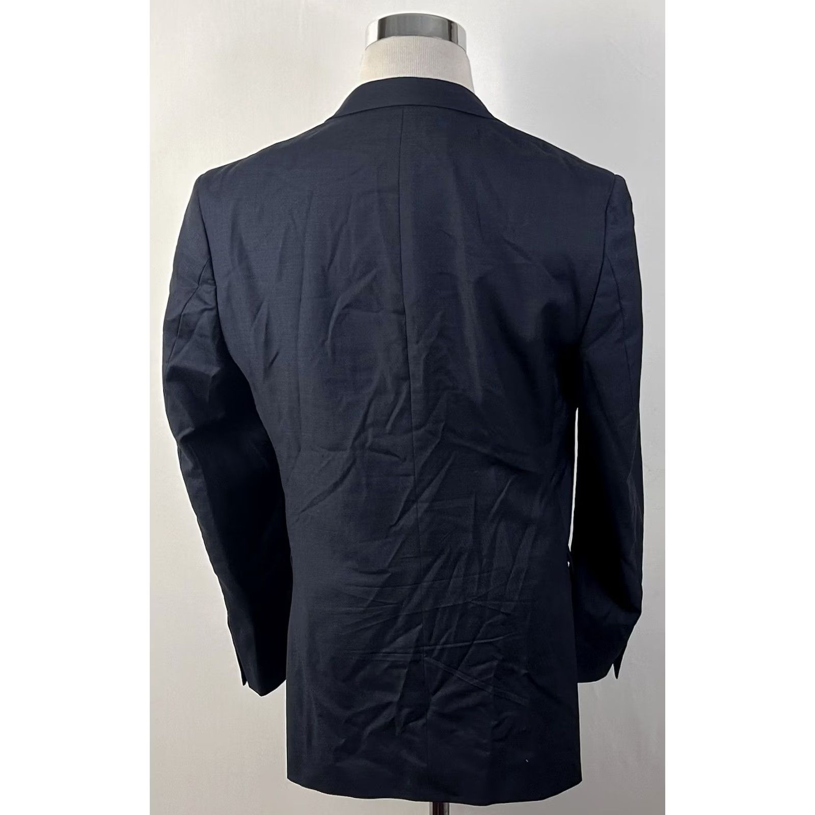 Jos. A. Bank Jos A Bank Sport Coat Dark Blue 40L Slim Fit Traveler Wool Two-Button Notch Lapel Mens Jacket Coat Regular Length Long Jacket Size US XS / EU 42 / 0 - 6 Thumbnail