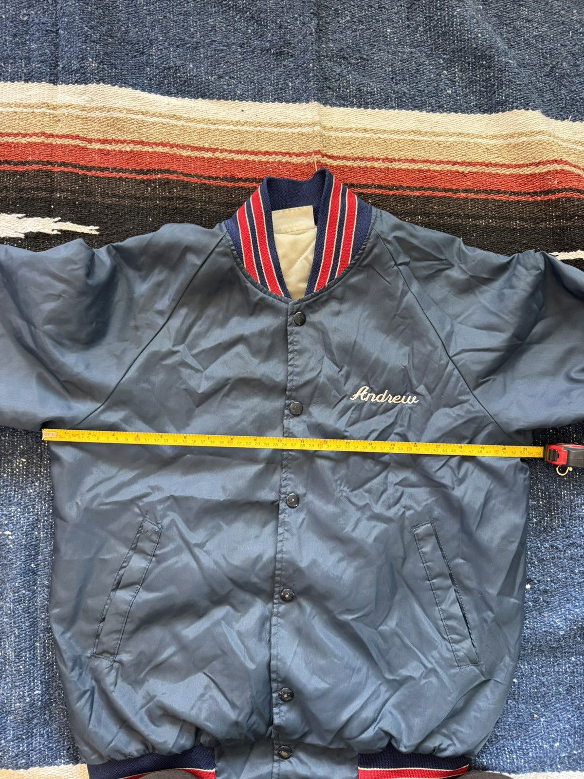 Vintage Vintage varsity nylon jacket Size US S / EU 44-46 / 1 - 7 Thumbnail