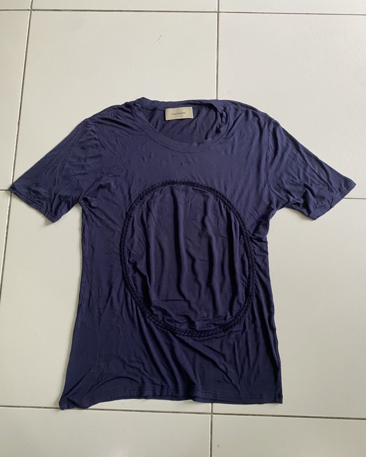 Japanese Brand Licht bestreben Dark blue Shirt Size M / US 6-8 / IT 42-44 - 1 Thumbnail