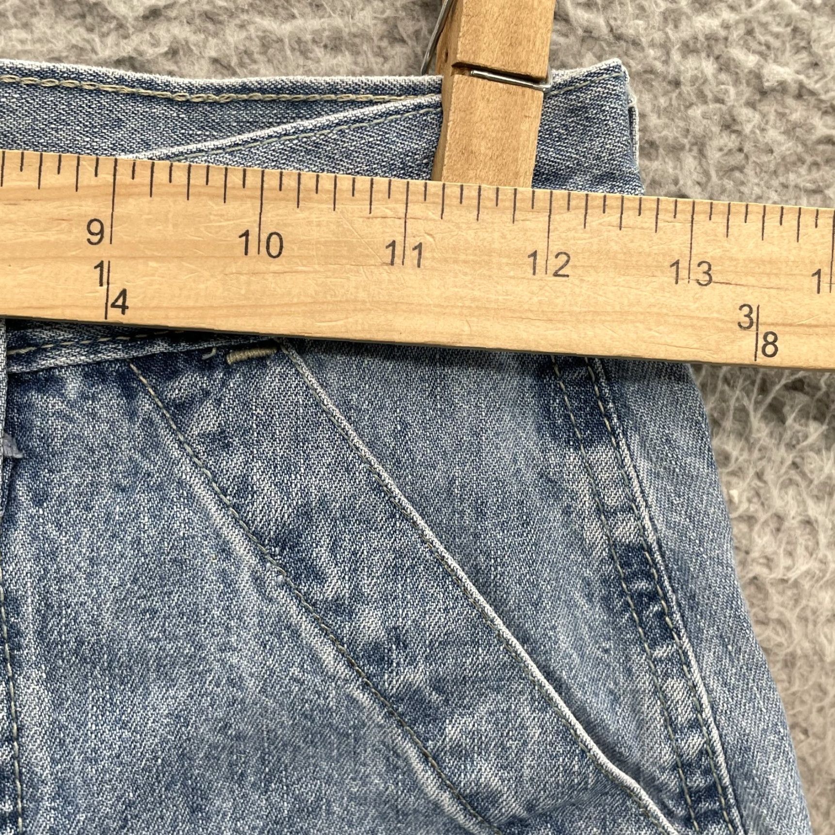 Vintage VINTAGE Xhilaration Jeans Women's 3 25x29* Y2K 90's Wide Retro Cl Academia Shirt Women 25 Blue Jeans Mens Women Girls Size 42" / US 20 - 3 Thumbnail