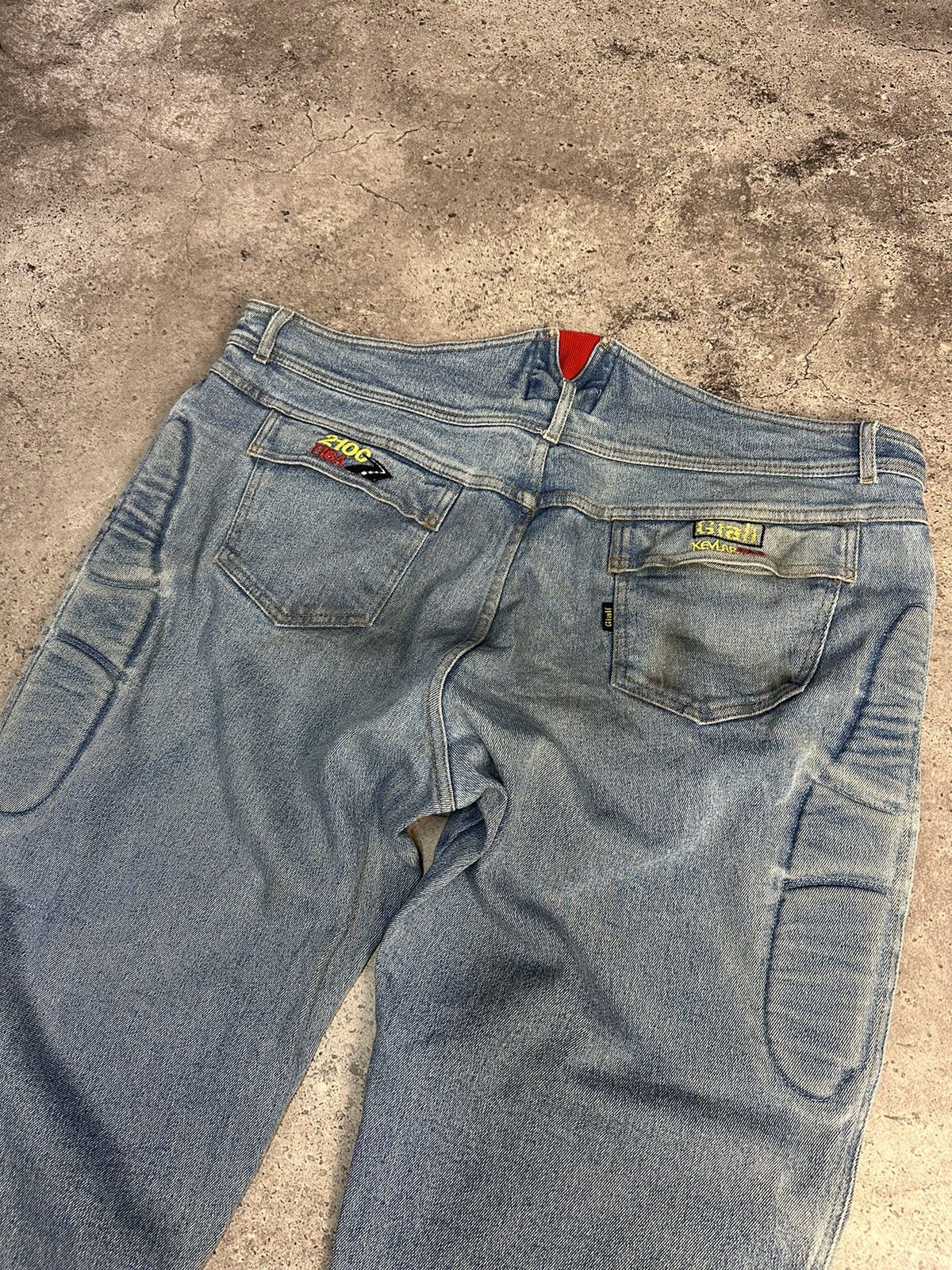 Other 🔥 Vintage Giali Rare Denim Motorcycle Denim Jeans Archival Size US 36 / EU 52 - 20 Thumbnail