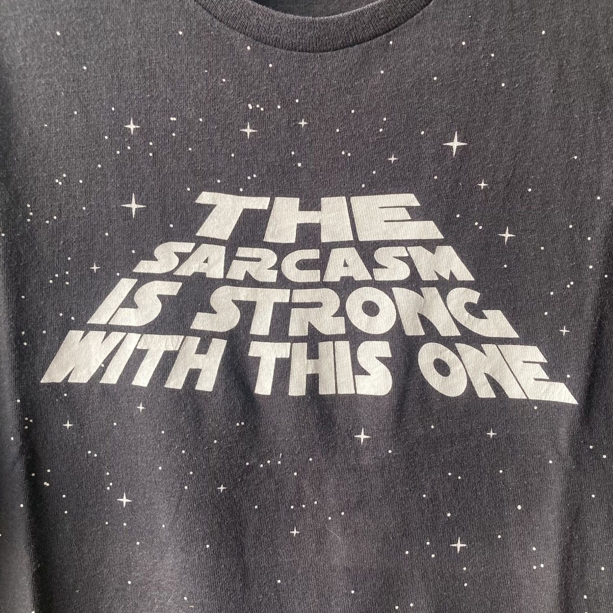 Vintage The Sarcasm is strong with this one Parody 3D Text Tee Size US L / EU 52-54 / 3 - 1 Thumbnail