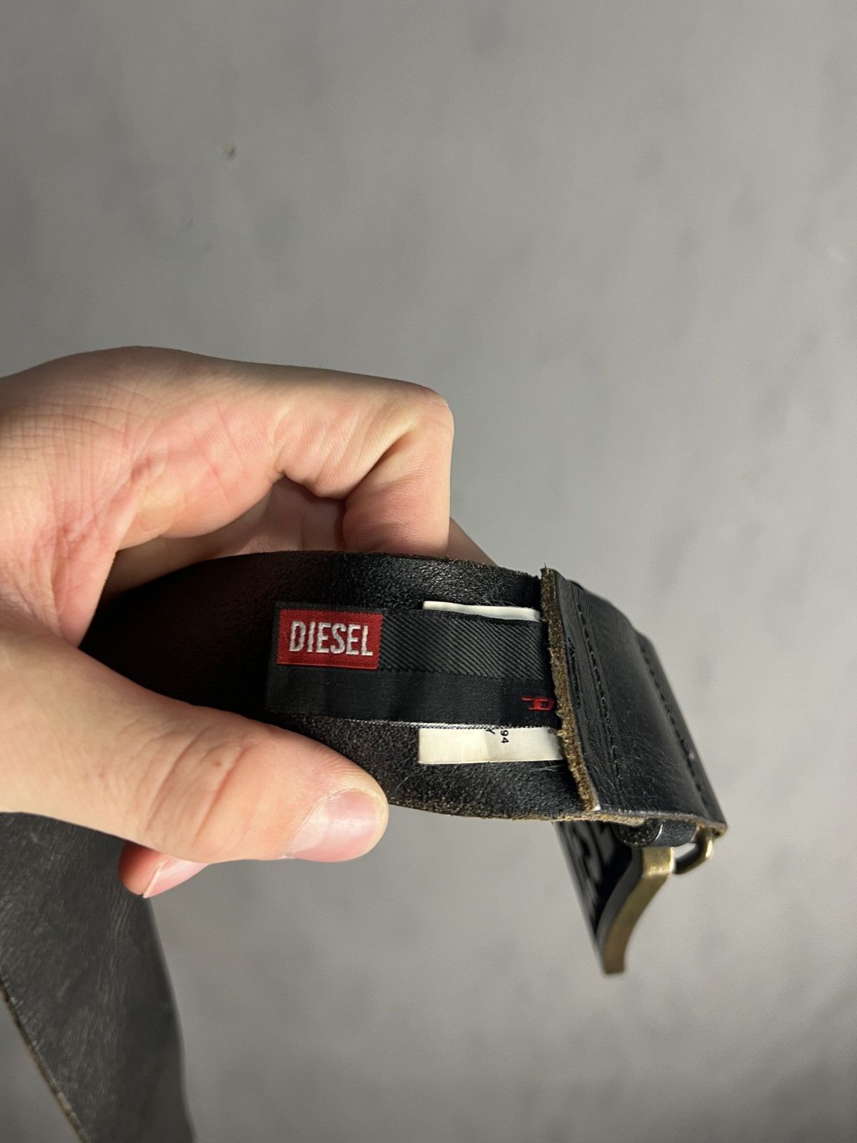 Diesel Vintage Diesel Avangarde Big Logo Belt Size ONE SIZE - 3 Thumbnail