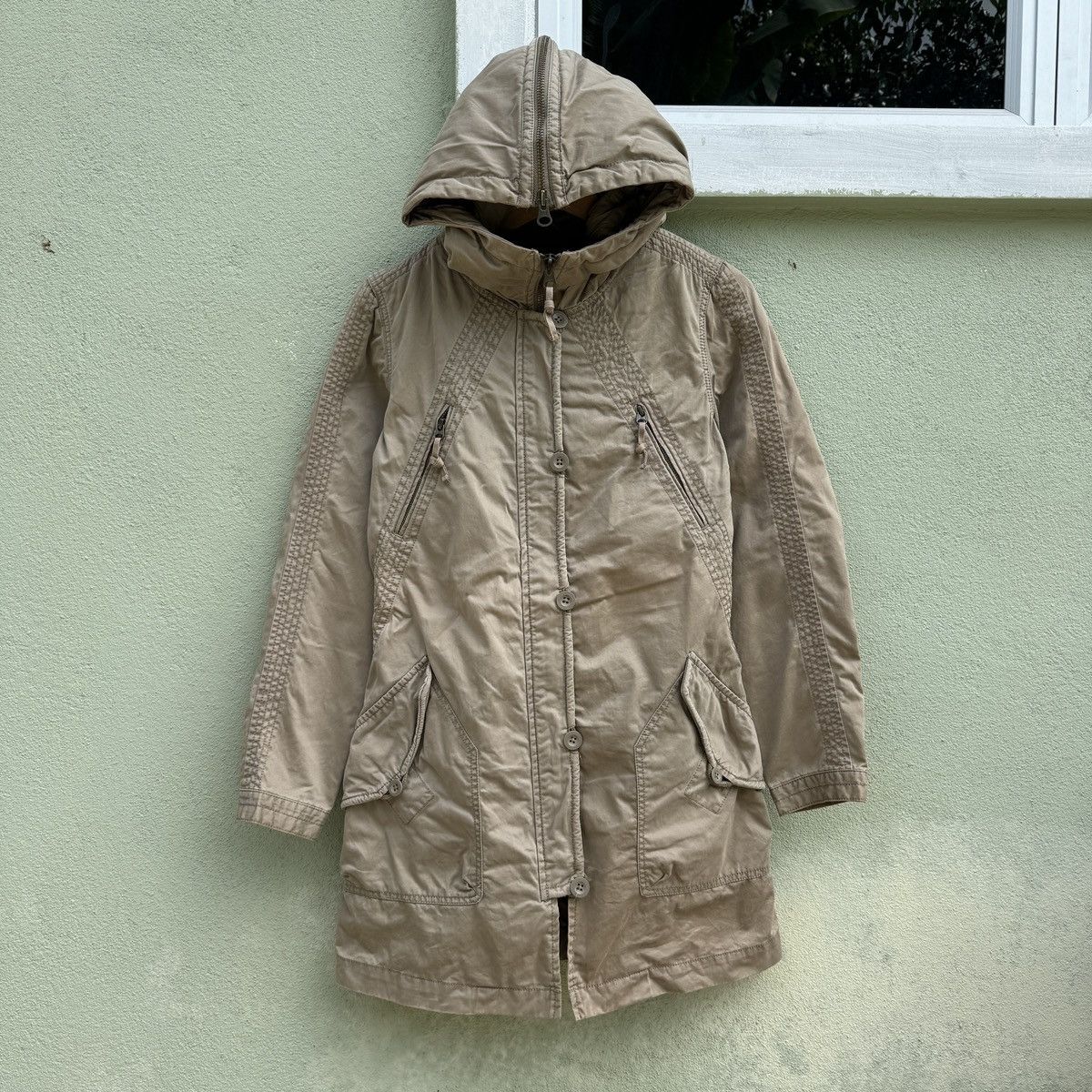 Gap GAP Utility Quilted Inner Parka/Jacket Size US XS / EU 42 / 0 - 1 Thumbnail