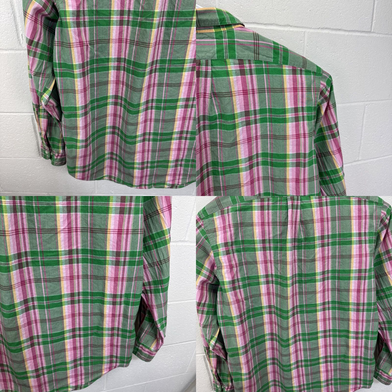 Ralph Lauren Polo Ralph Lauren Shirt Mens XL Classic Fit Plaid Long Sleeve Button-Down Multicolor Logo 17 1/2 Regular Button-Up Everyday Classic Mens Size US XL / EU 56 / 4 - 10 Thumbnail