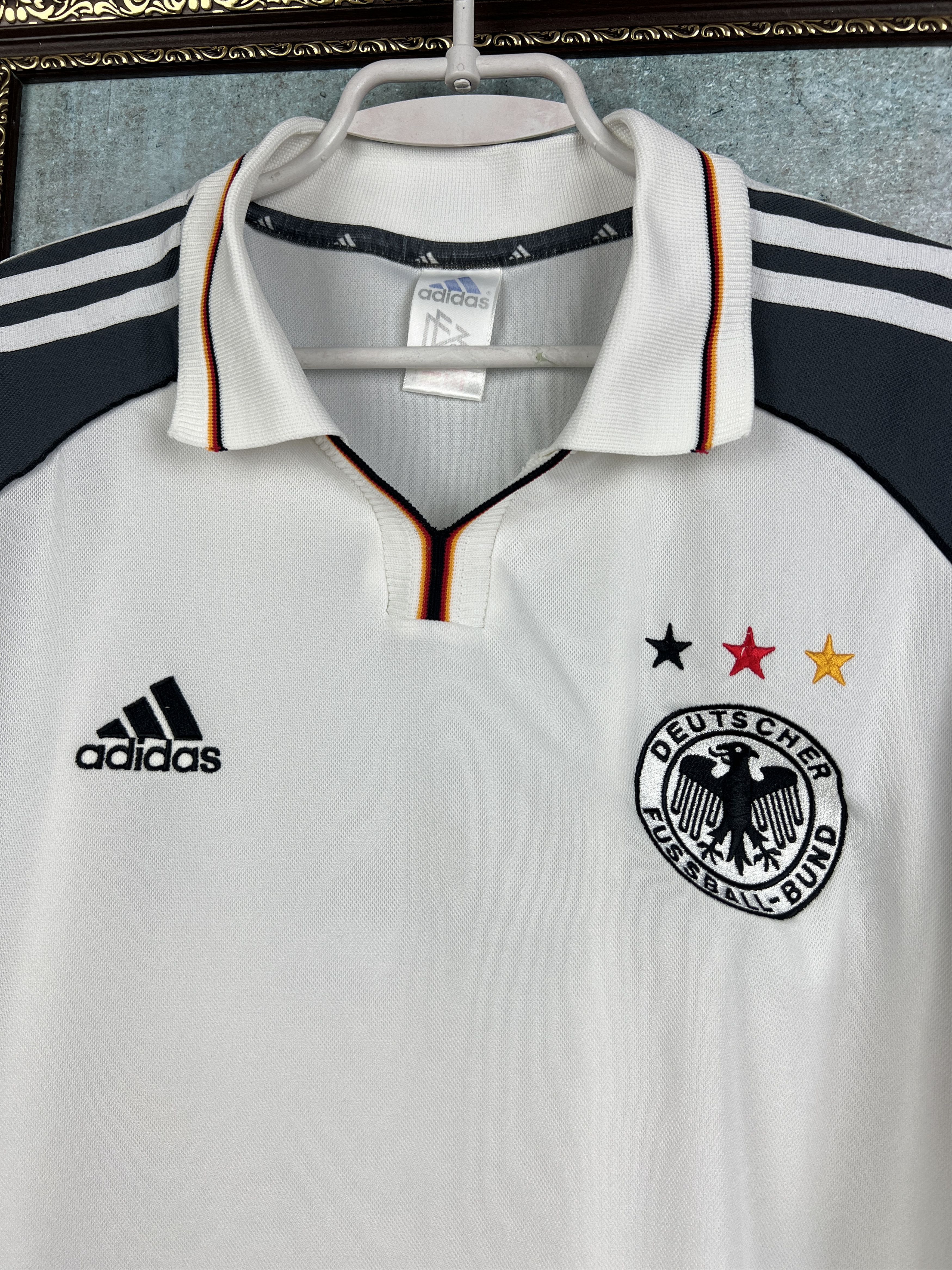 Adidas Germany football shirt Soccer National Team Jersey Trikot Size US XL / EU 56 / 4 - 3 Thumbnail