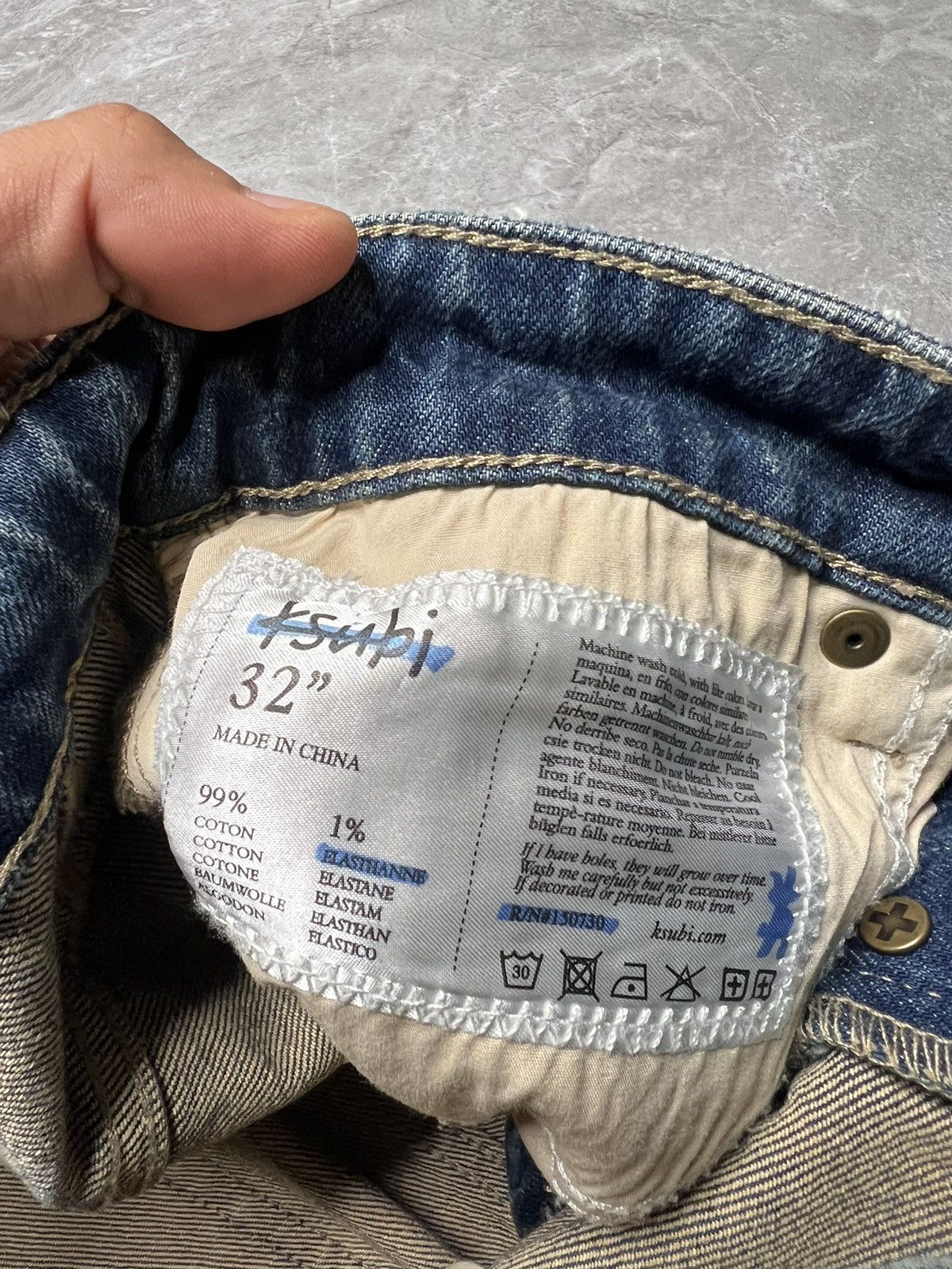 Ksubi Ksubi Van Winkle Originate Trashed Size US 32 / EU 48 - 10 Thumbnail