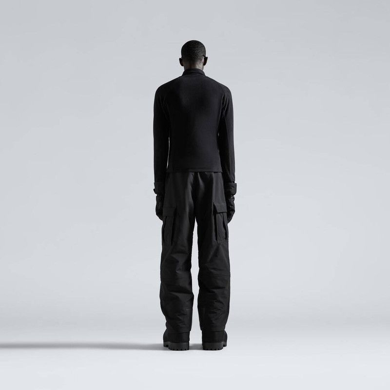 Balenciaga o1w1db10126 3B Sports Icon Zip-Up Jacket in Black Size US XXL / EU 58 / 5 - 4 Thumbnail