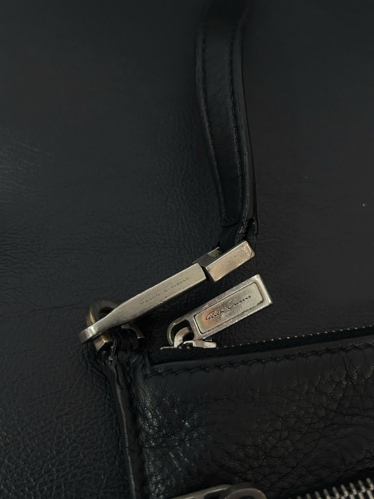 Rick Owens Rick Owens CLUB POUCH BLACK Size ONE SIZE - 4 Thumbnail