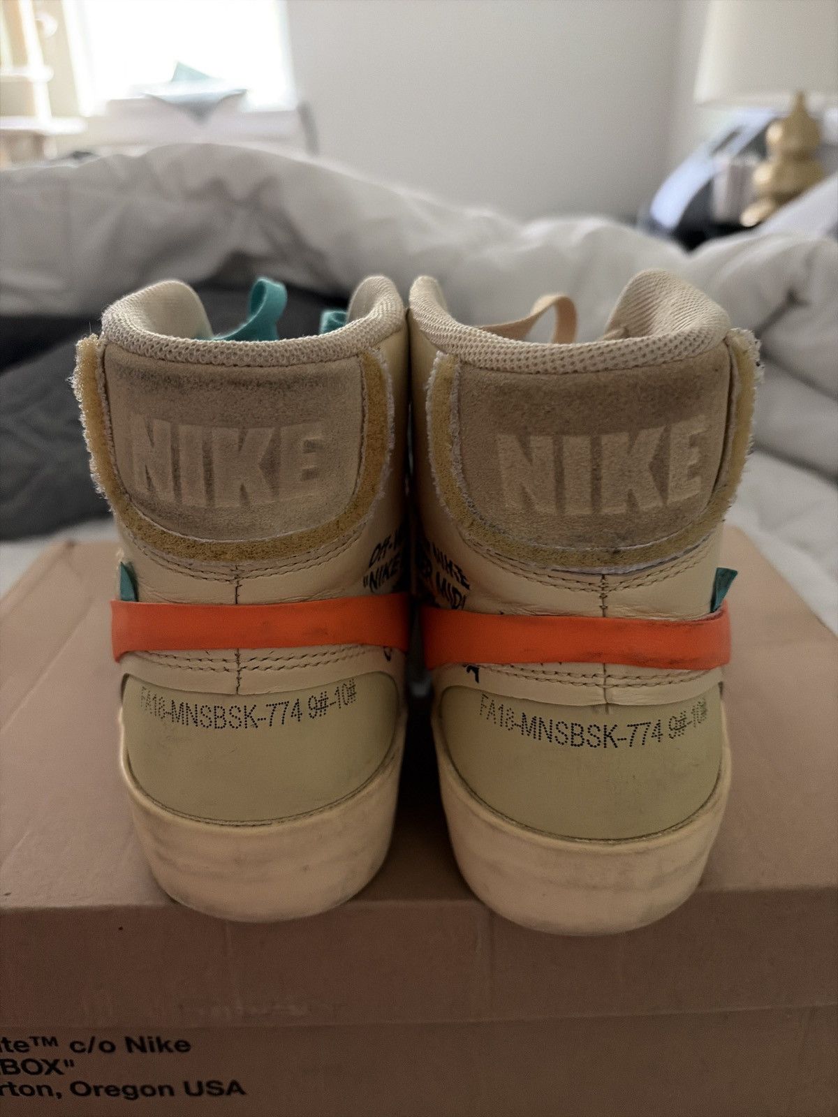 Nike × Off-White Nike X Off White Blazers Hallows Eve Size US 9.5 / EU 42-43 - 4 Thumbnail