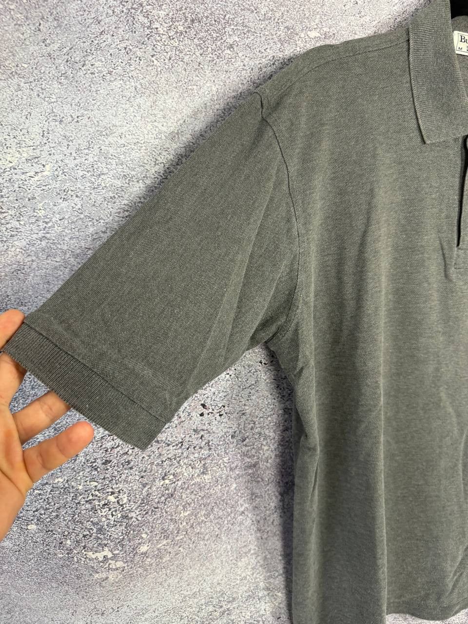 Burberry × Vintage Vintage Burberry Gray Polos Oldmoney Medium Size US M / EU 48-50 / 2 - 6 Thumbnail