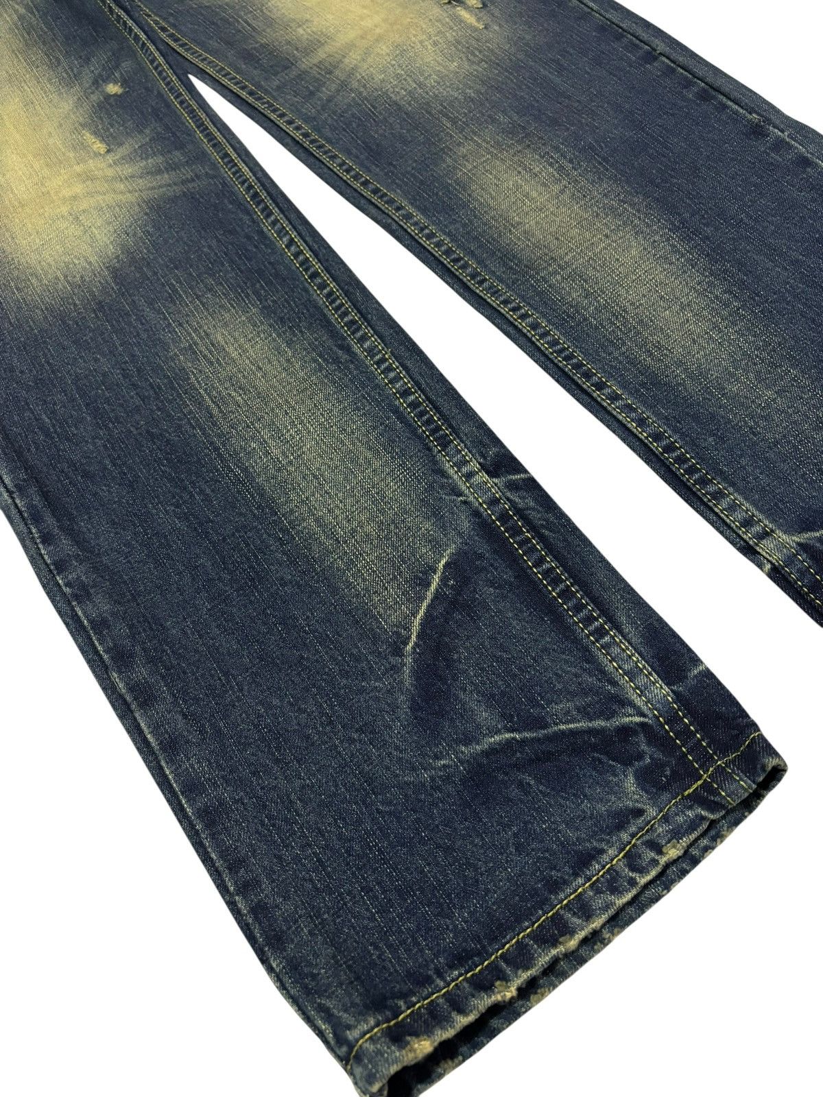 Japanese Brand Vtg Kamimura Tokyo Japan Mud Washed Jeans Size US 32 / EU 48 - 3 Thumbnail