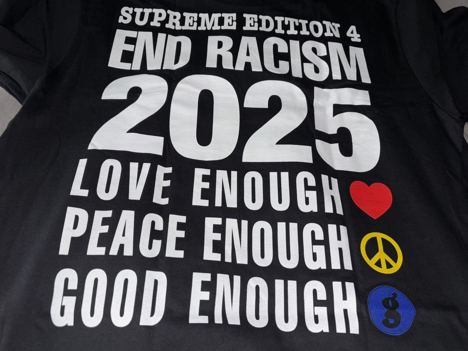 トップス Supreme GOODENOUGH End Racism Tee S Supreme - GOODENOUGH End Racism Tee Red – HOMEGAME TOKYO