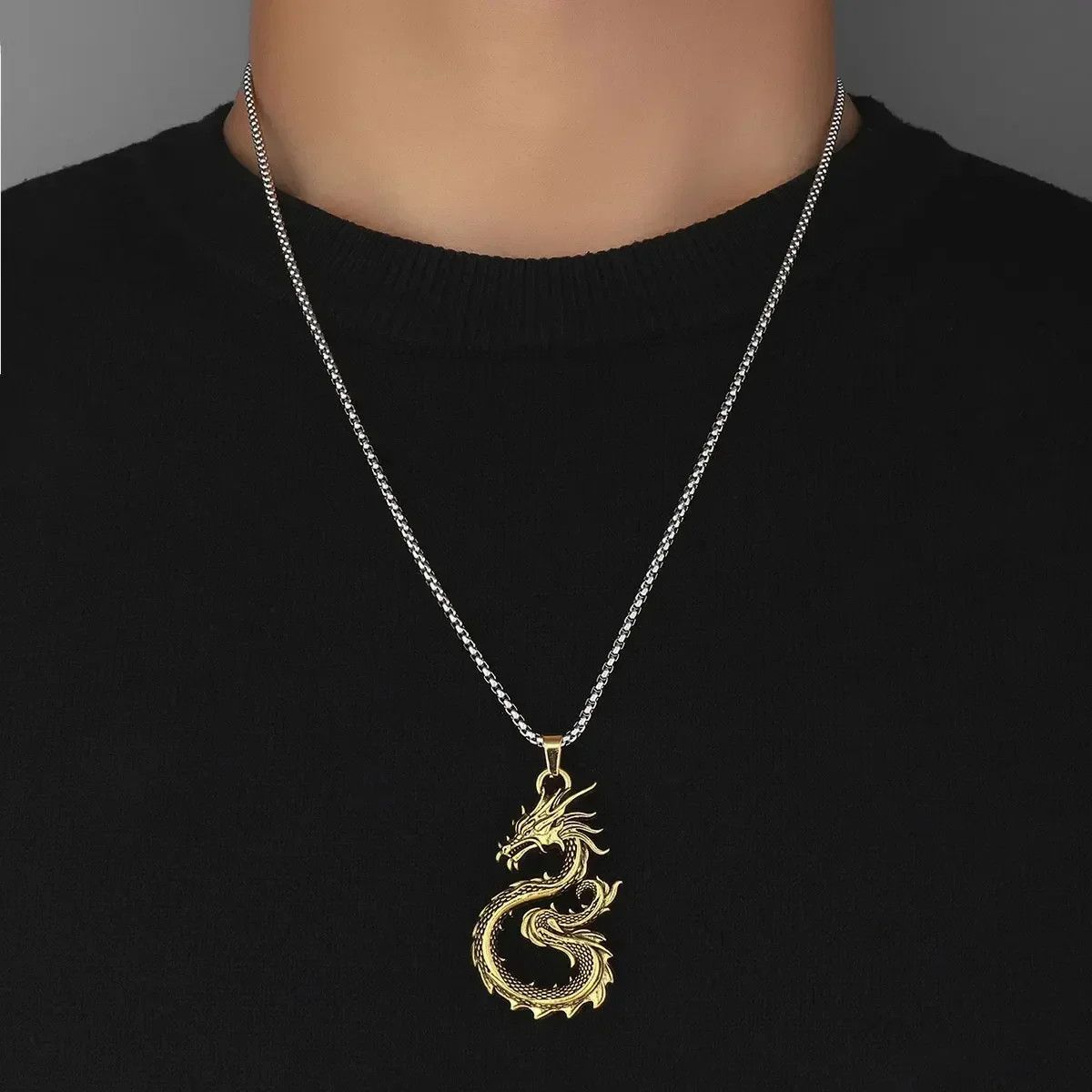 Jewelry Dragon Necklace Size ONE SIZE - 2 Thumbnail
