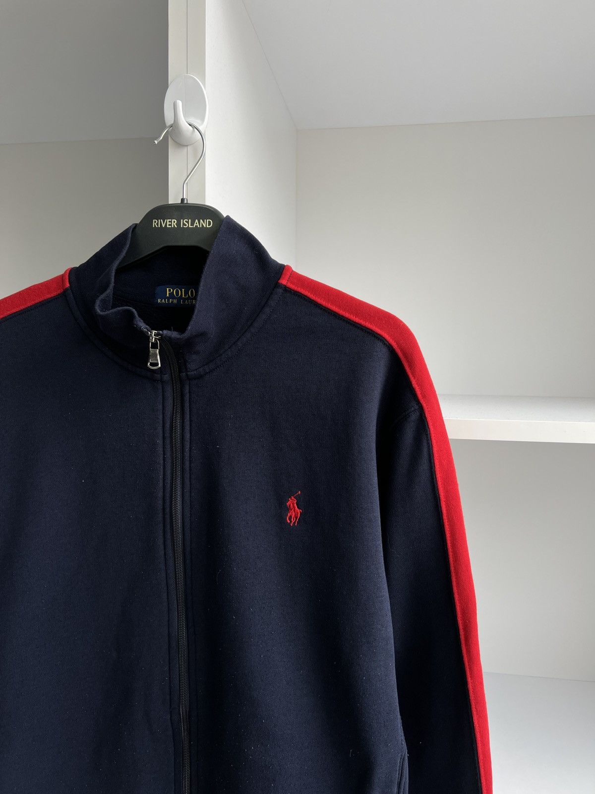 Polo Ralph Lauren × Vintage Vintage Polo Ralph Lauren Zip Sweatshirt Size US XL / EU 56 / 4 - 6 Thumbnail