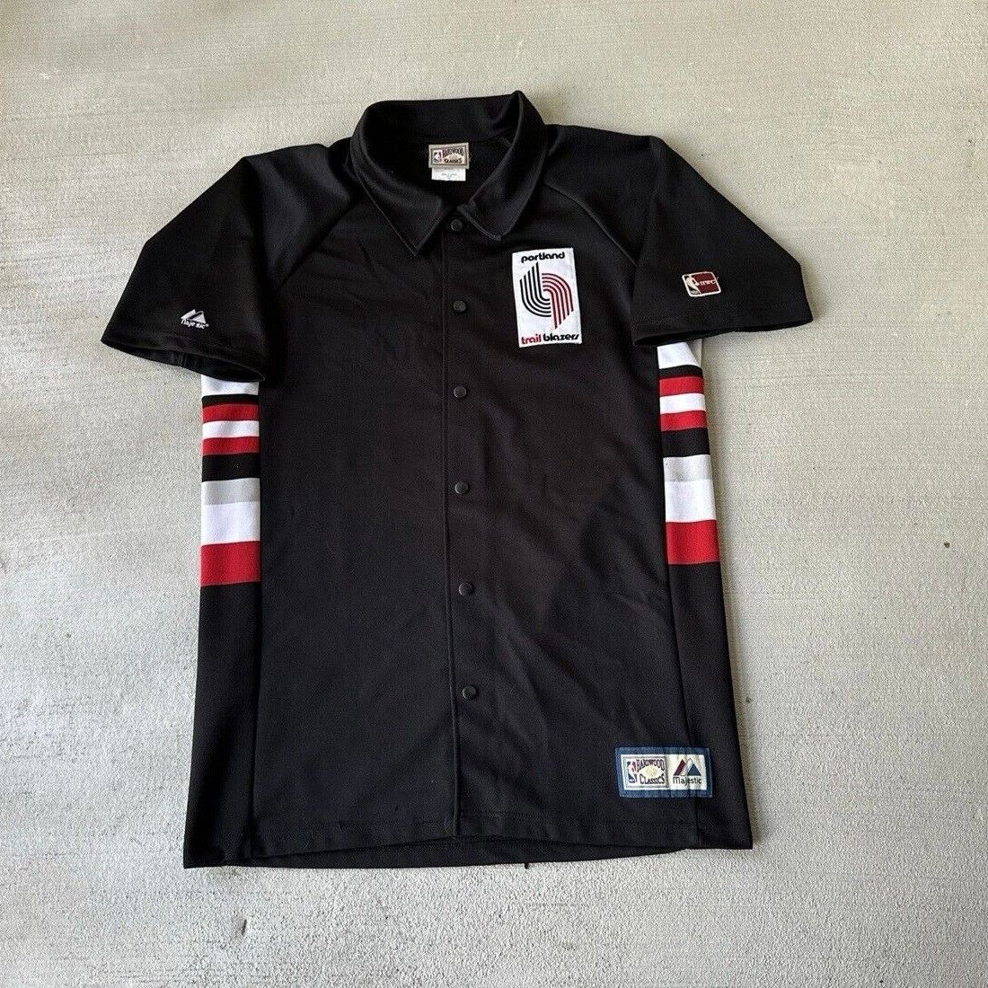 Majestic × NBA × Vintage VINTAGE Y2K NBA JERSEY PORTLAND TRAIL BLAZERS (XL) Size US XL / EU 56 / 4 - 3 Thumbnail