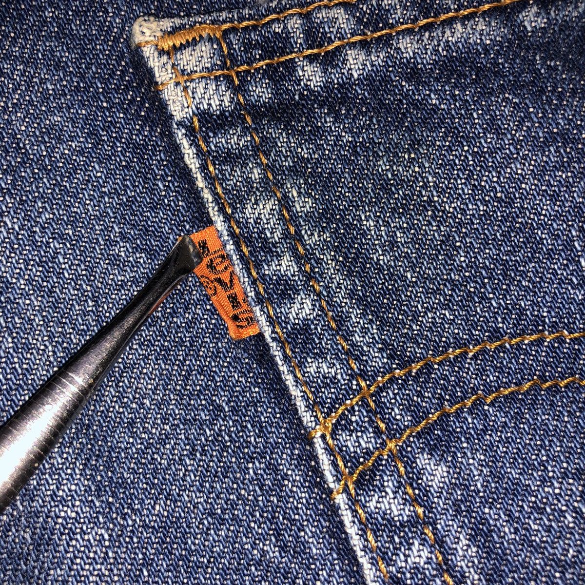 Levi's Vintage Clothing Vintage Levis 855 Orange Tag Japan Size 27" / US 4 / IT 40 - 14 Thumbnail