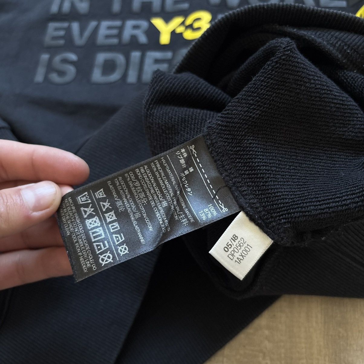 Y-3 Adidas Y-3 Yohji Yamamoto crew neck sweatshirt size L Men's Size US L / EU 52-54 / 3 - 6 Thumbnail