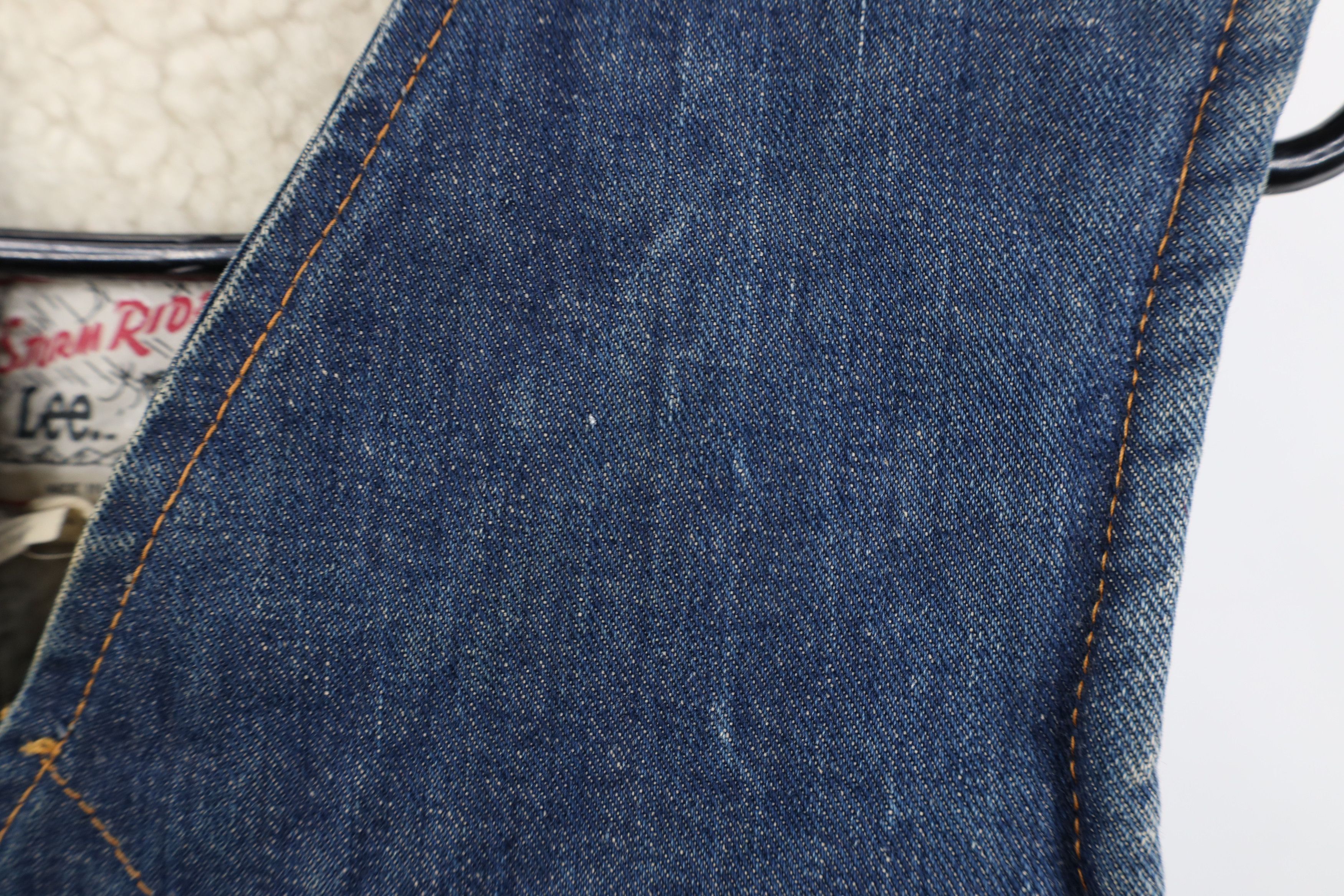 Lee Vintage 60s 70s Lee Storm Rider Lined Denim Vest Jacket USA Size US M / EU 48-50 / 2 - 5 Thumbnail