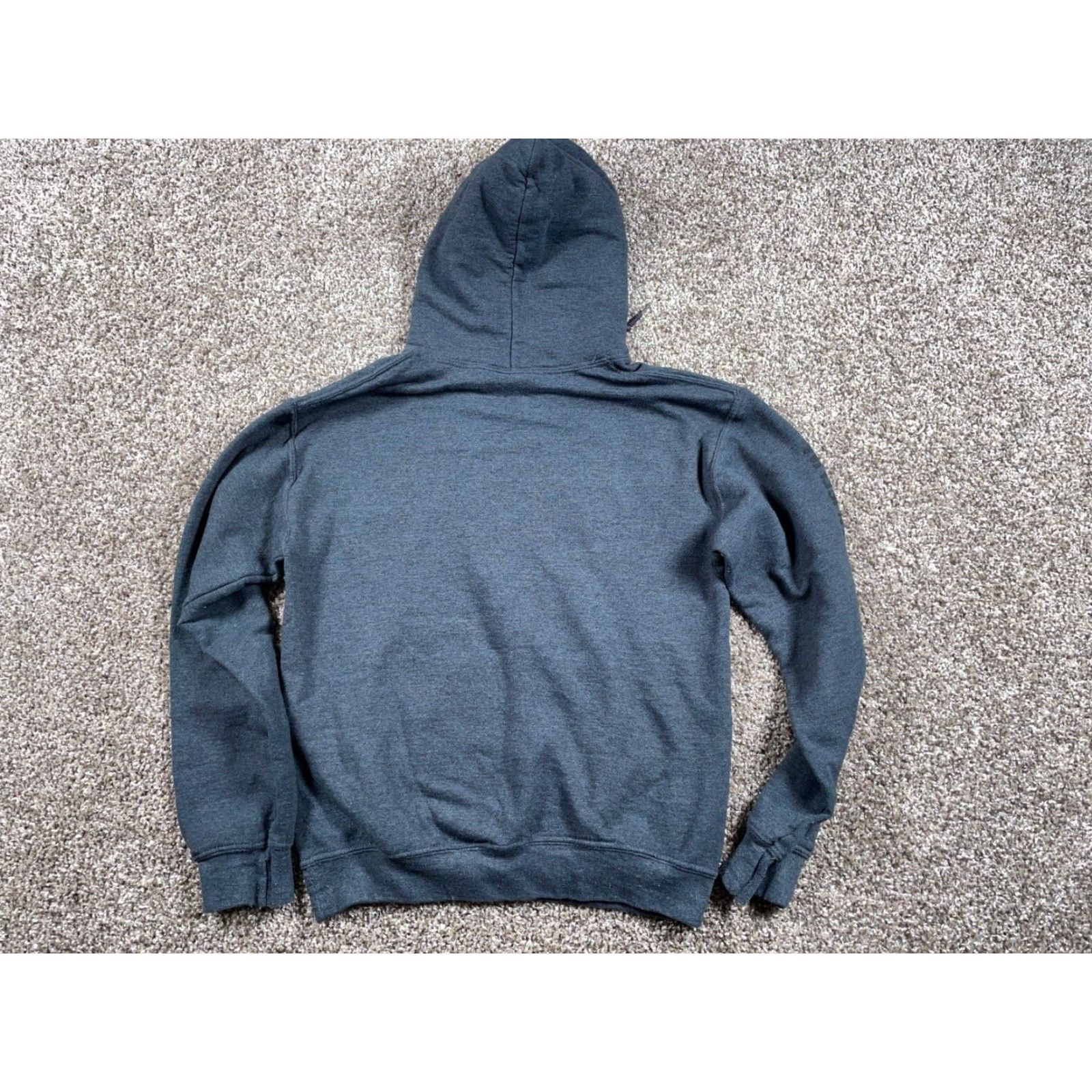 Gildan Tim Burton Lost Vegas Hoodie Adult Small Gray Sweatshirt 50/50 Gildan Shirt Mens City Gothic Graphic Print Vintage: No Size US S / EU 44-46 / 1 - 3 Thumbnail