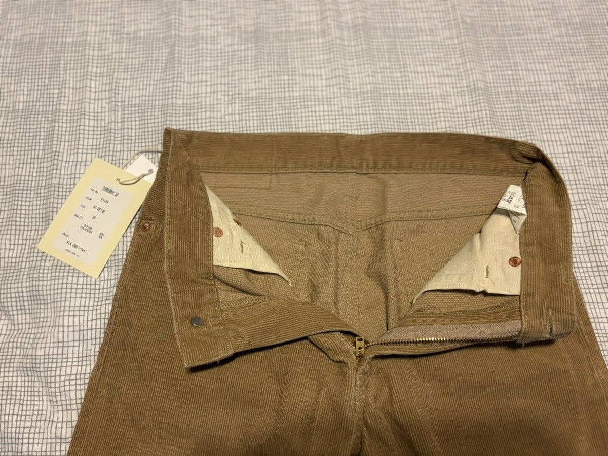 FOB Factory Brown Corduroy Straight-Leg Ponts Size US 30 / EU 46 - 2 Thumbnail