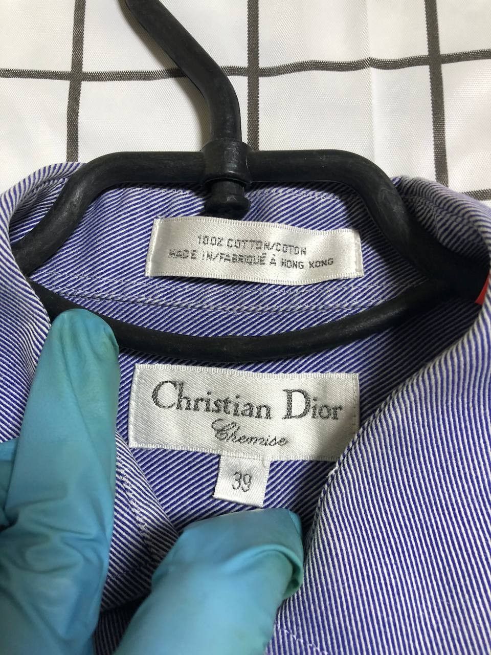 Dior Christian Dior Mens Vintage Smart Shirt Top Size 39 Sleeve Size US L / EU 52-54 / 3 - 9 Thumbnail