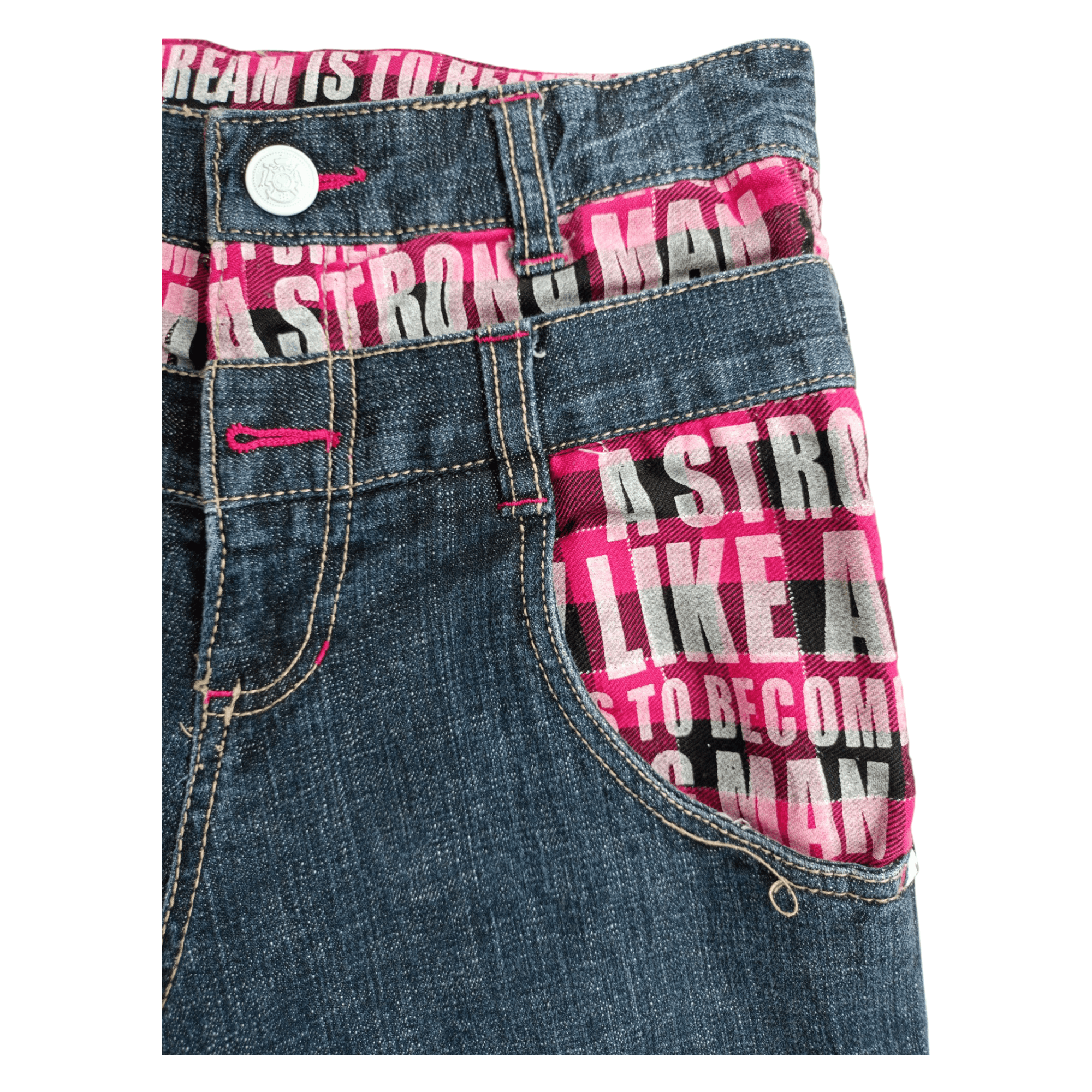 Japanese Brand × Vintage Classic Japanese Jeans Patchwork High Waist Vintage Denim Size 28" / US 6 / IT 42 - 4 Thumbnail