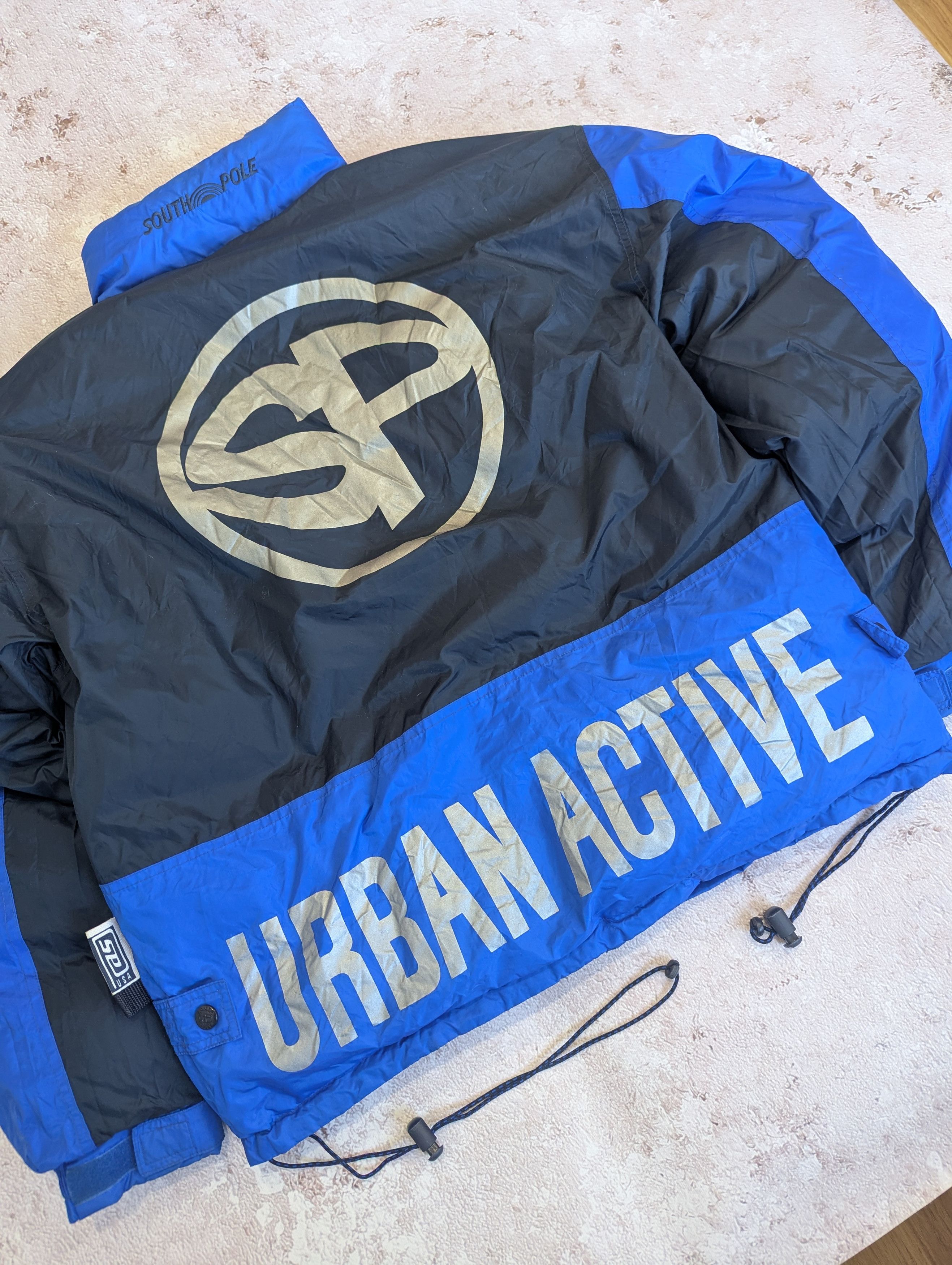 Japanese Brand Southpole Puffer Reversible Y2K Vintage 00s Rare Size US L / EU 52-54 / 3 - 9 Thumbnail