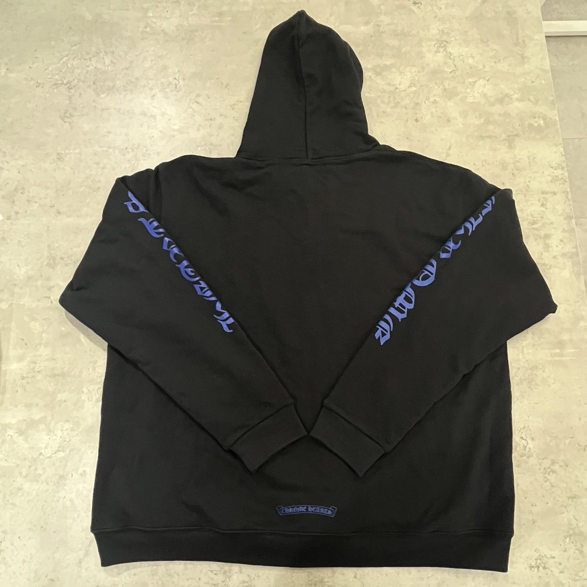 Chrome Hearts CHROME HEARTS Thermal Blue Letter Full Zip Up Black Size US XL / EU 56 / 4 - 2 Thumbnail