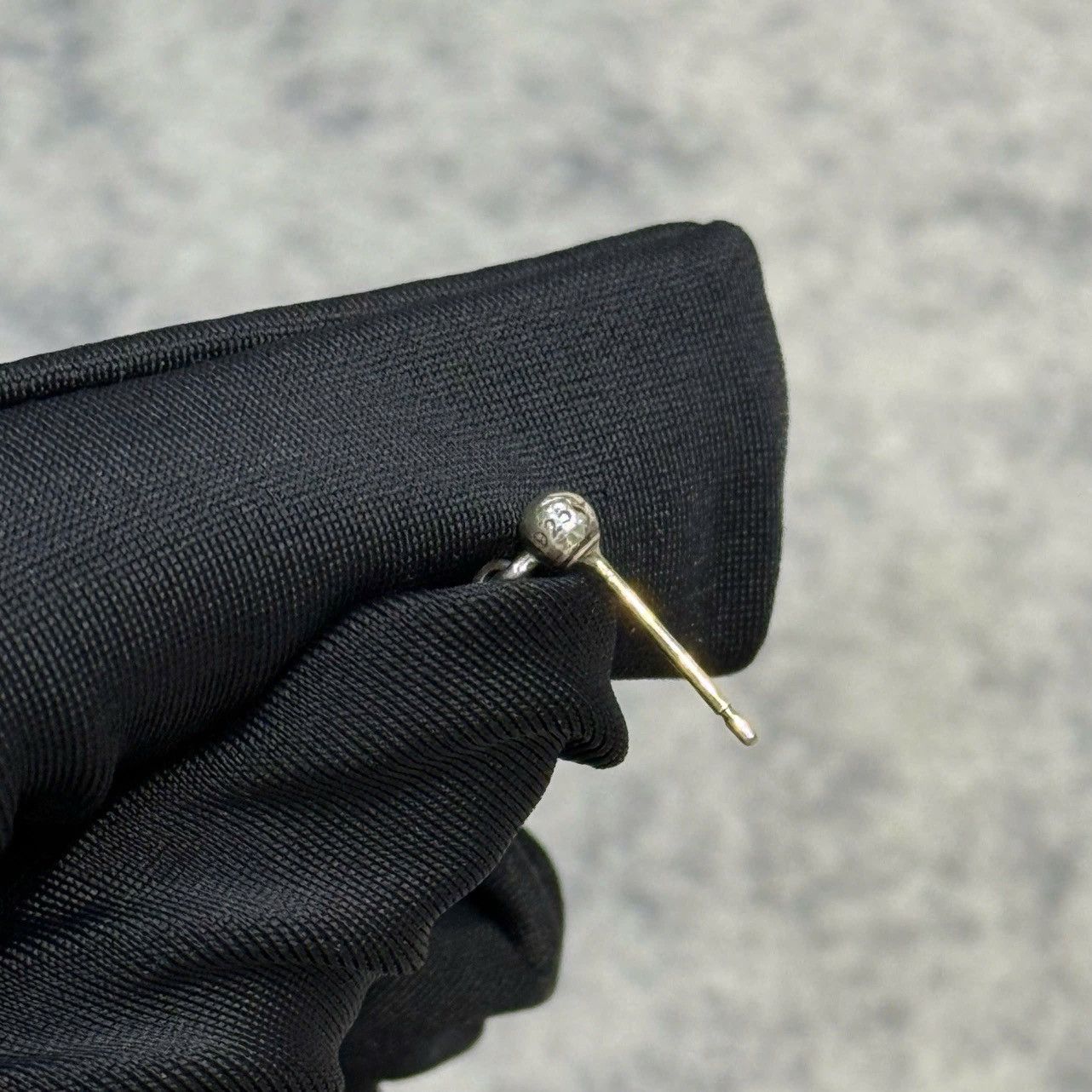 Chrome Hearts Chrome Hearts Tiny E CH Plus Drop 5 earring silver Size ONE SIZE - 4 Thumbnail