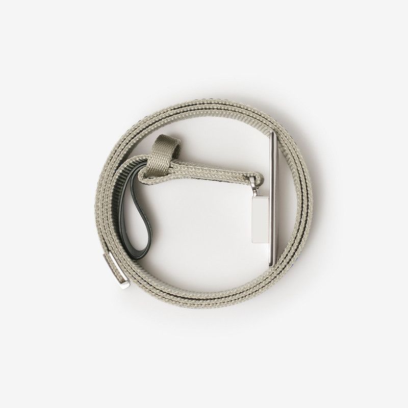 Burberry o1w1db10126 Size: 90 / Check Webbing Shield Belt Multicolor Size 36 - 3 Thumbnail