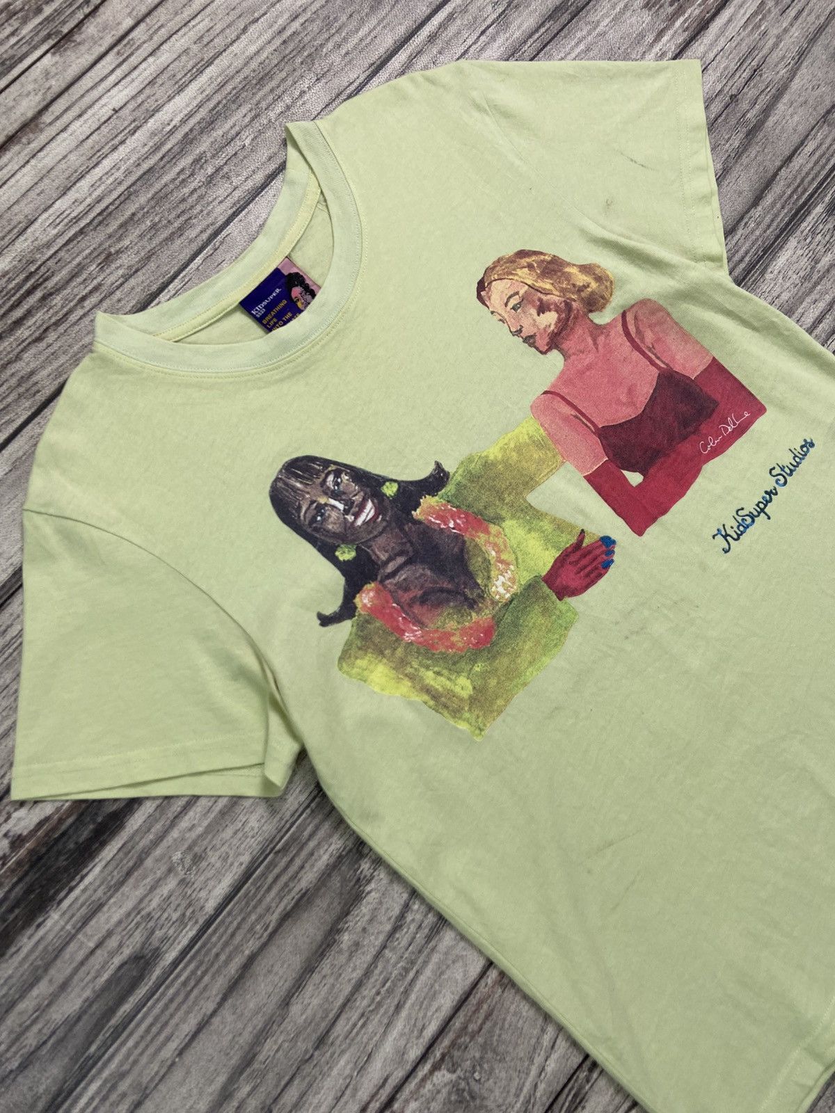 Charles Jeffrey LOVERBOY × KidSuper × Tyler The Creator SS23 Kidsuper Studios Reunion Tee Lime Size US L / EU 52-54 / 3 - 5 Thumbnail
