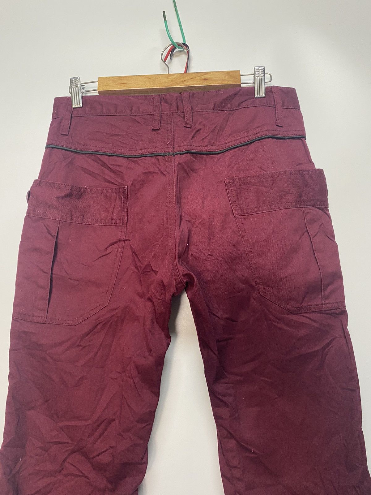 Vintage Japanese Brand Dominate Handcrafted Jeans Multi Pocket Pants Size US 32 / EU 48 - 9 Thumbnail