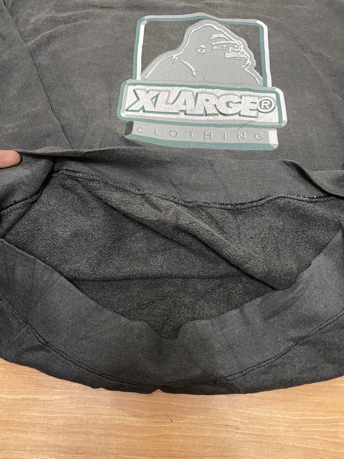 Xlarge Vintage 90s morton salt distressed sweatshirt x- large Size US L / EU 52-54 / 3 - 6 Thumbnail