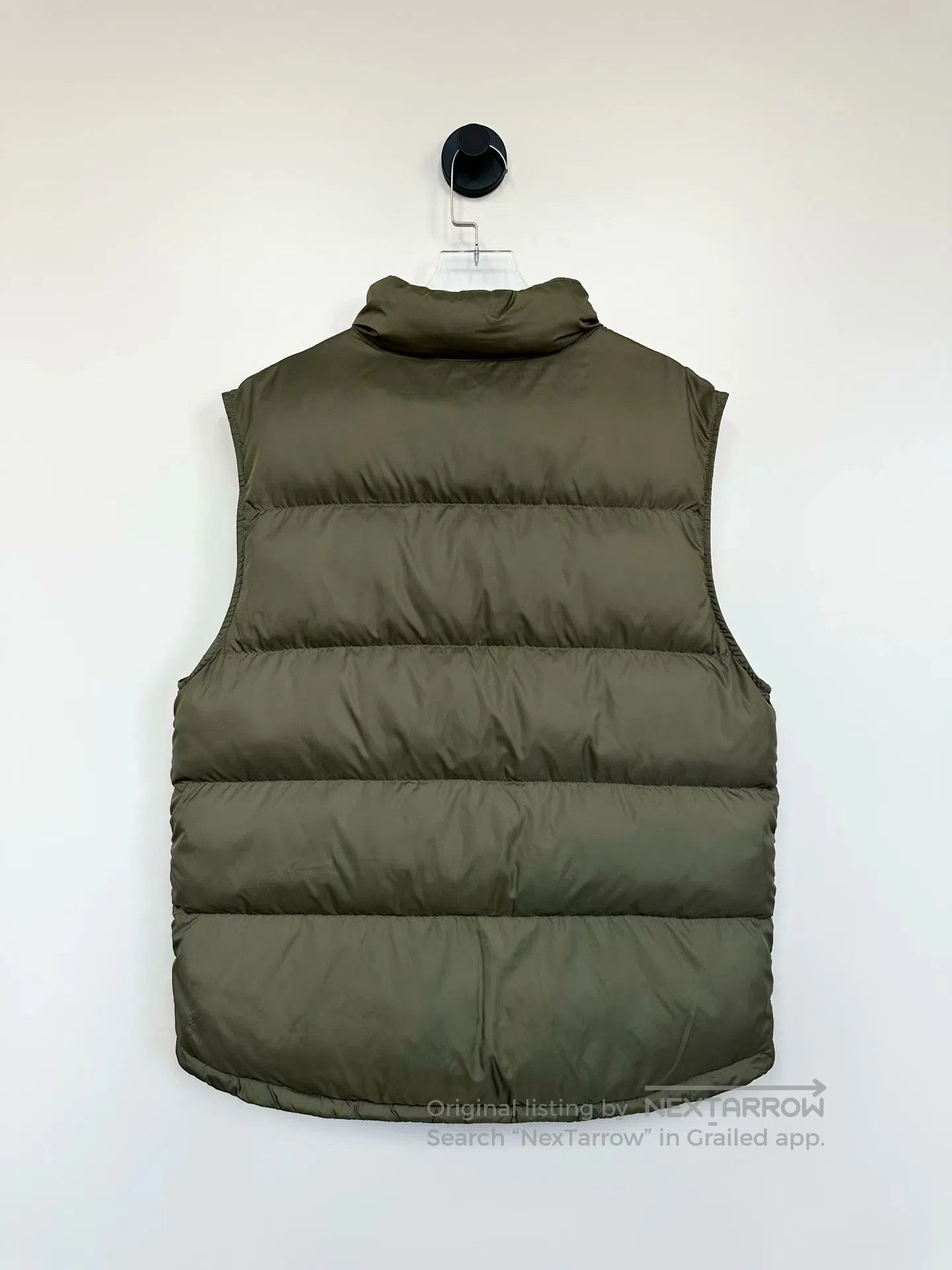 Celine CELINE Olive Green Puffer Vest with Carriage Logo| Size M / US 6-8 / IT 42-44 - 2 Thumbnail
