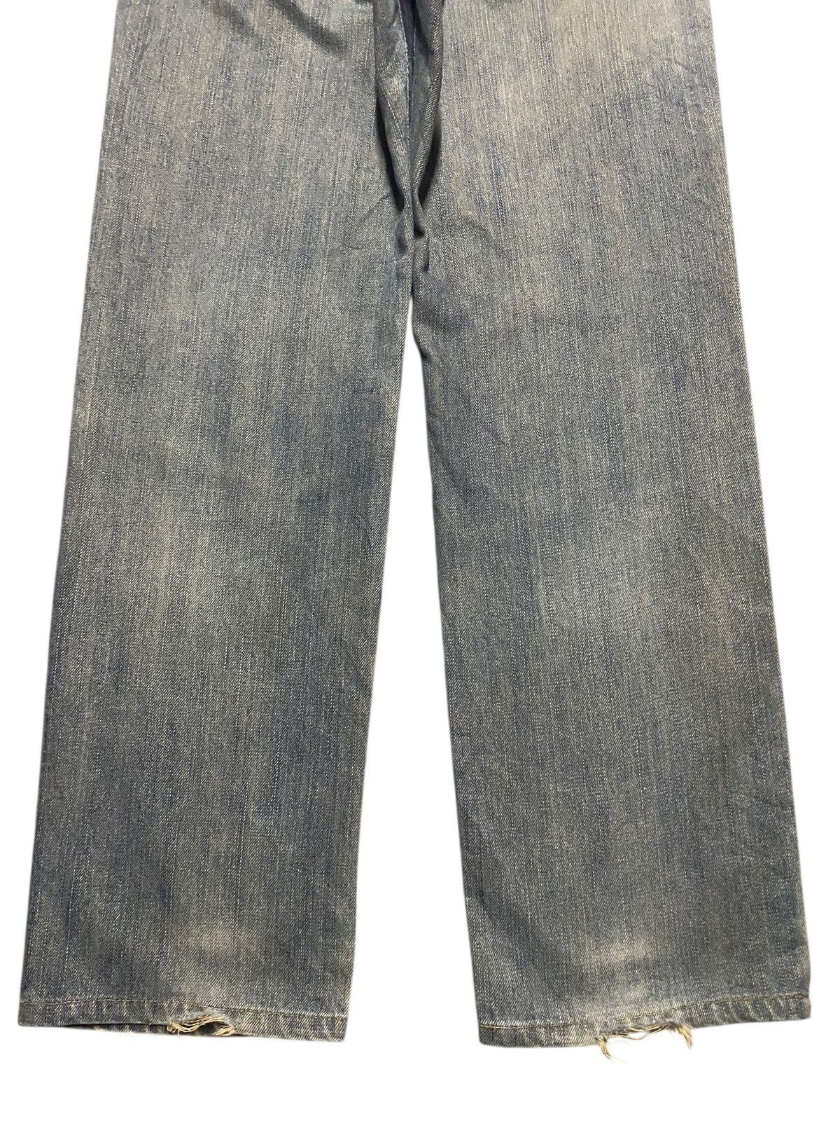 Edwin Vintage Japanese Brand Edwin 404 Distressed Loose Jeans Size US 32 / EU 48 - 6 Thumbnail
