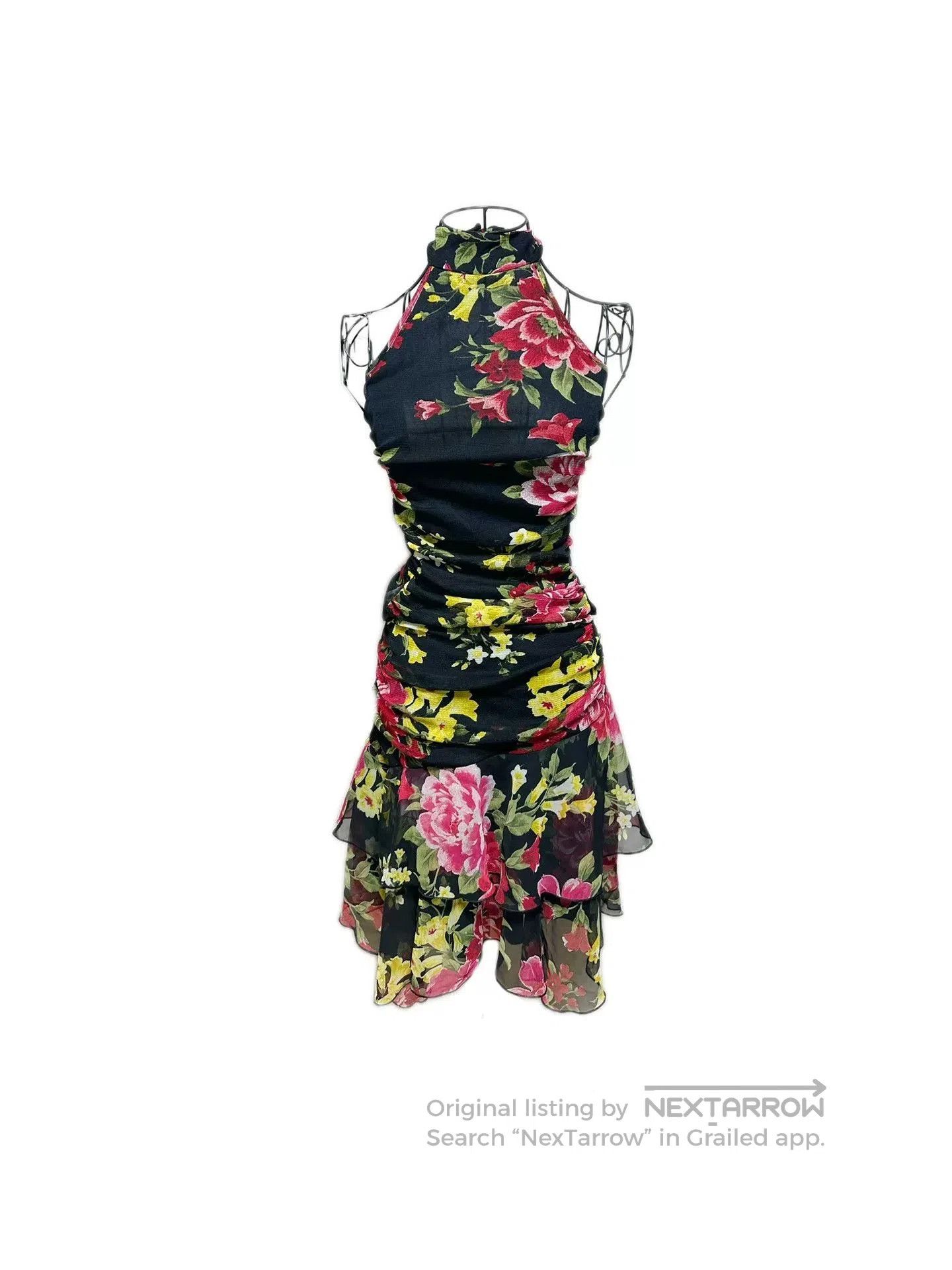 Morgan De Toi Morgan Retro French Floral Set. Size M / US 6-8 / IT 42-44 - 1 Thumbnail