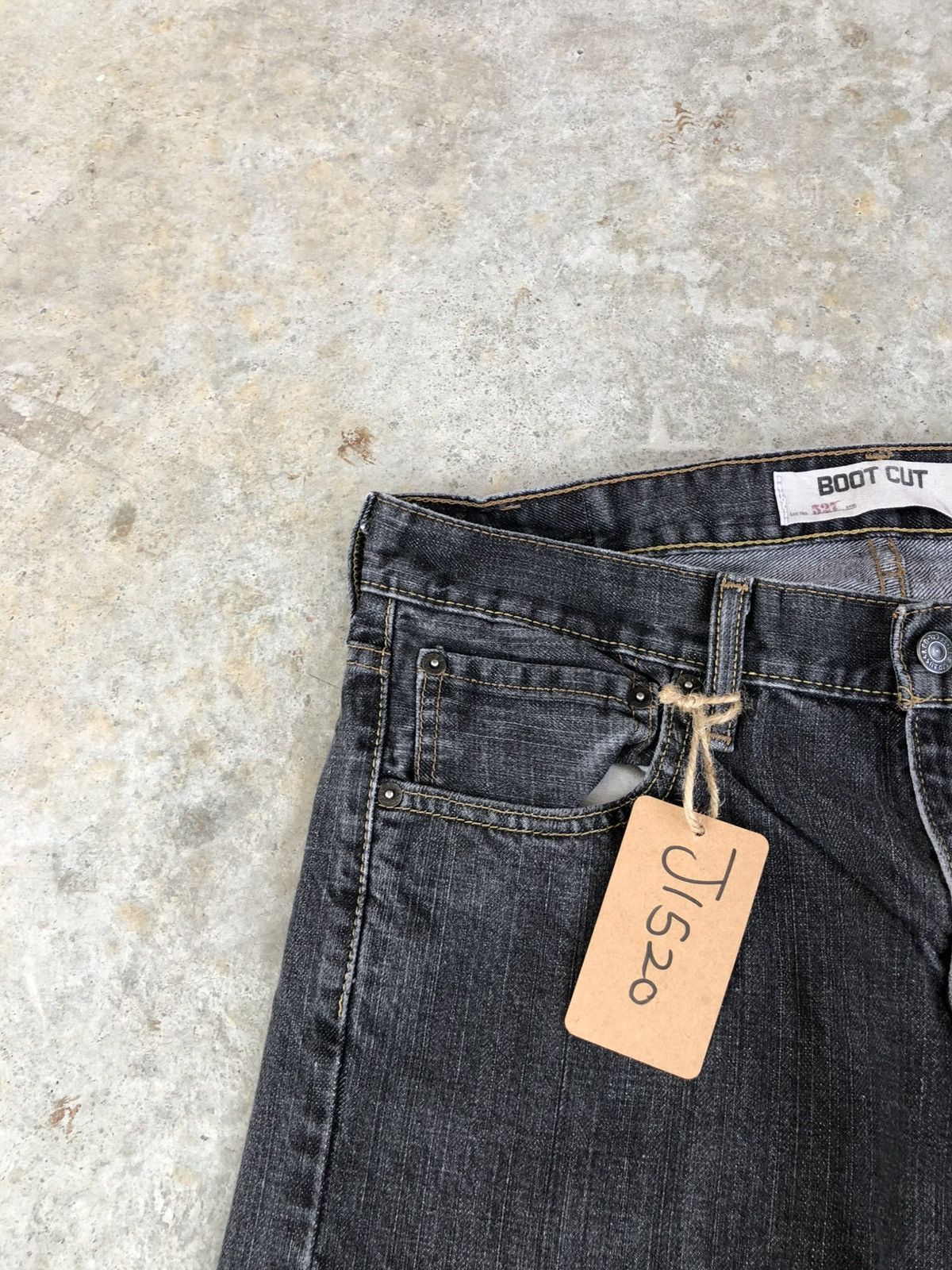 If Six Was Nine Y2k Levi’s 527 Flared Jeans Bootcut Distressed Jeans Size US 33 - 14 Thumbnail