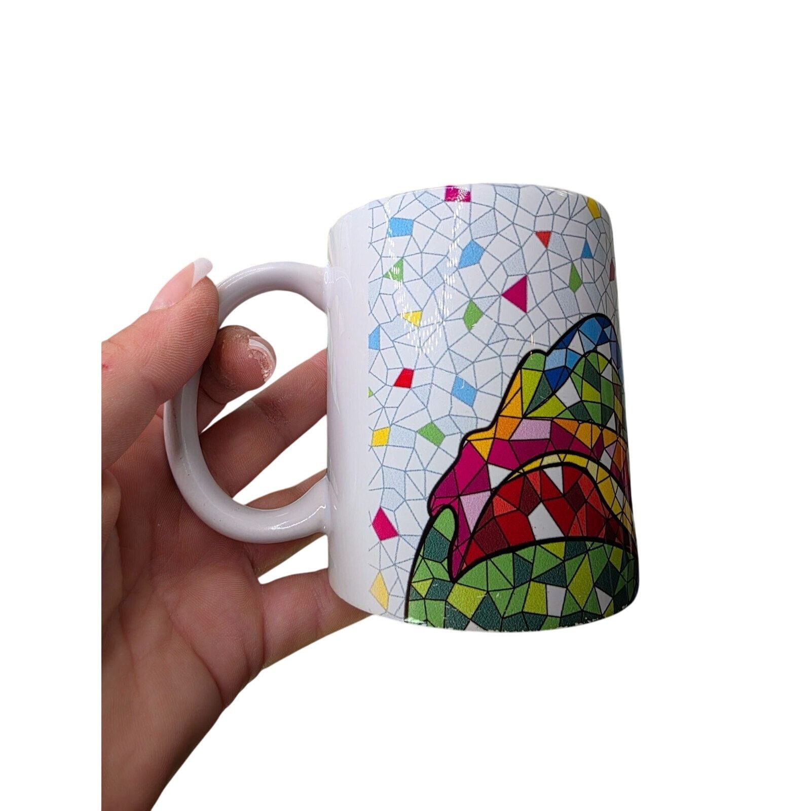 & Other Stories Barcelona Mosaic Flamenco Dancer Coffee Mug Ceramic 12oz Size ONE SIZE - 10 Thumbnail
